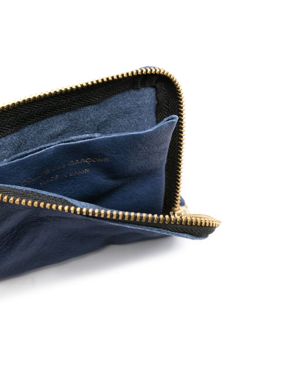 Zipped Leather Wallet SA3100WWNAVY (Comme Des Garçons Wallet / 財布・カードケース ) | Comme Des Garçons Wallet (コムデギャルソン ウォレット)(1)