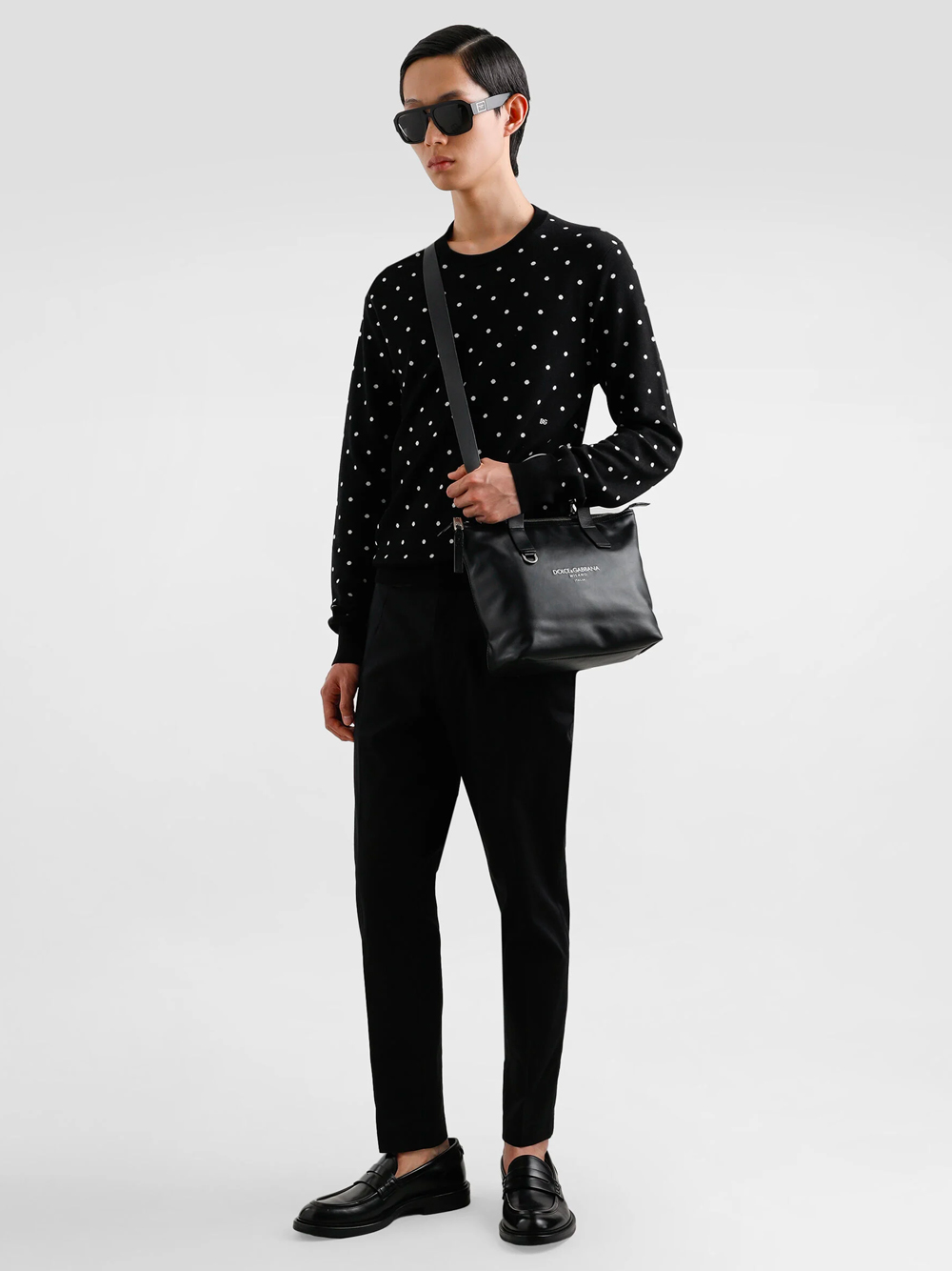 SMALL SHOPPING BAG IN CALF LEATHER BM2384A6E4880999 (Dolce & Gabbana / トートバッグ ) | Dolce & Gabbana (ドルチェガッバーナ)(3)