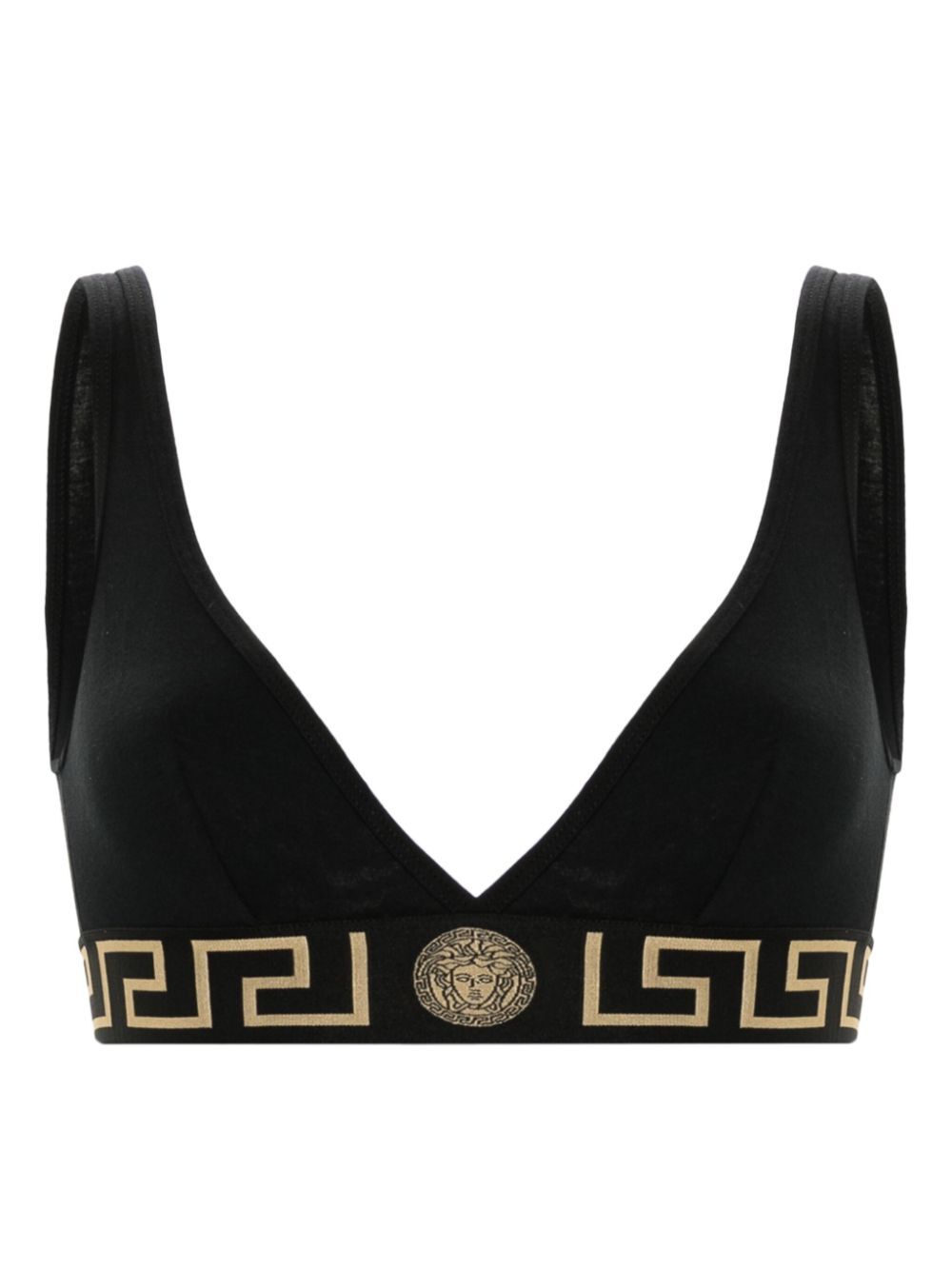 GRECA BORDER TRIANGLE BRALETTE AUD010471A10011A1008 (VERSACE / アンダーウェア ) | VERSACE (ヴェルサーチェ)