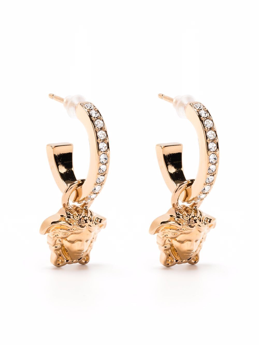 CRYSTAL LA MEDUSA HOOP EARRINGS DG2I1351A006214J090 (VERSACE / ピアス・イヤリング ) | VERSACE (ヴェルサーチェ)
