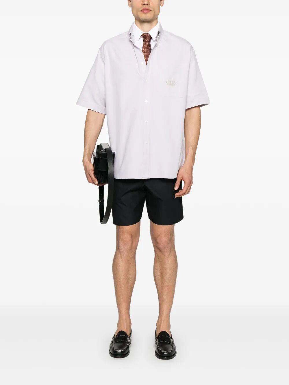 FENDI CREST OXFORD COTTON SHIRT (FENDI/シャツ・ブラウス