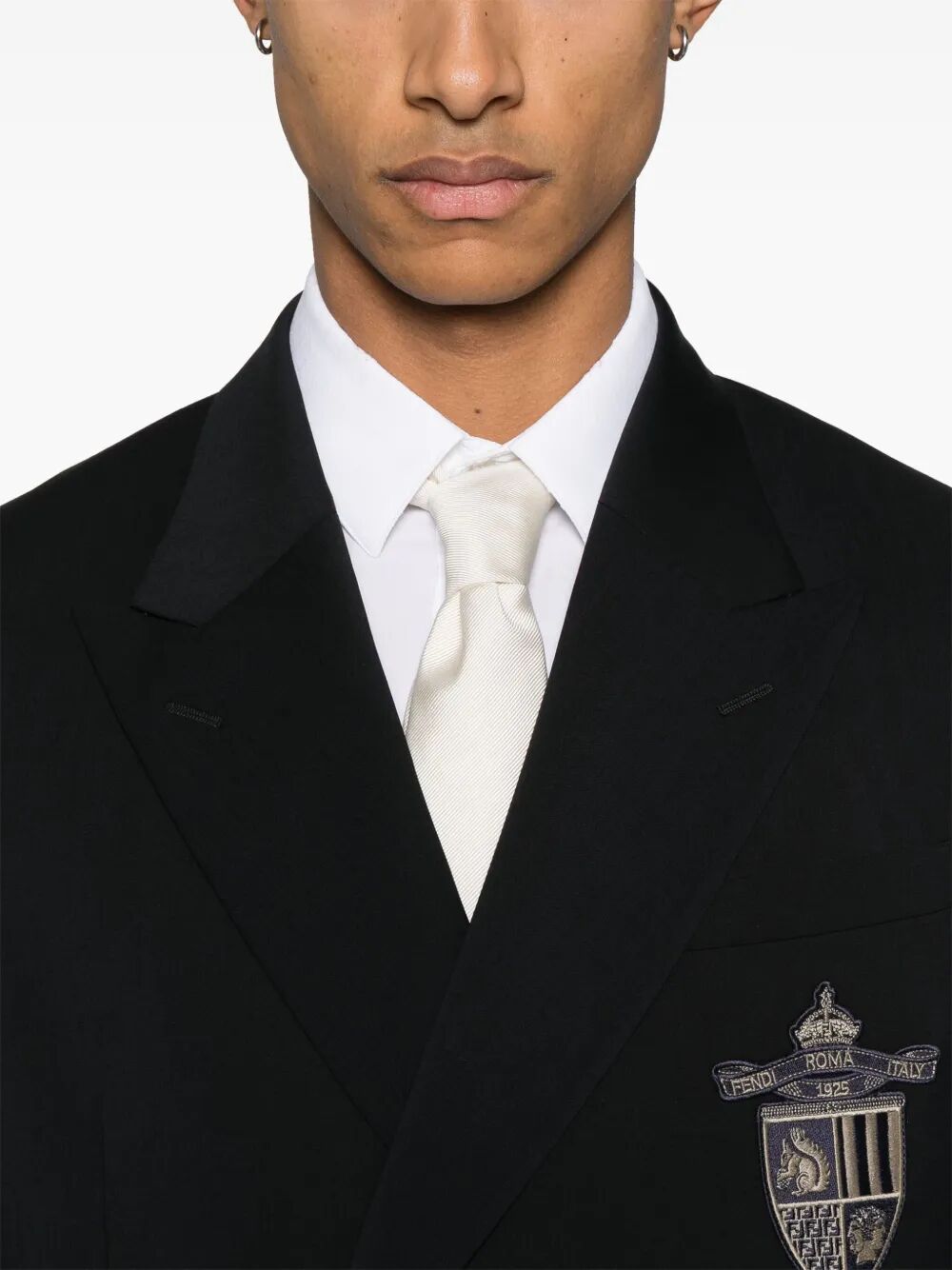 STRAIGHT-CUT DOUBLE BREASTED WOOL JACKET FJ0709AU6GF0CRH (FENDI / スーツ・ジャケット ) | FENDI (フェンディ)(2)