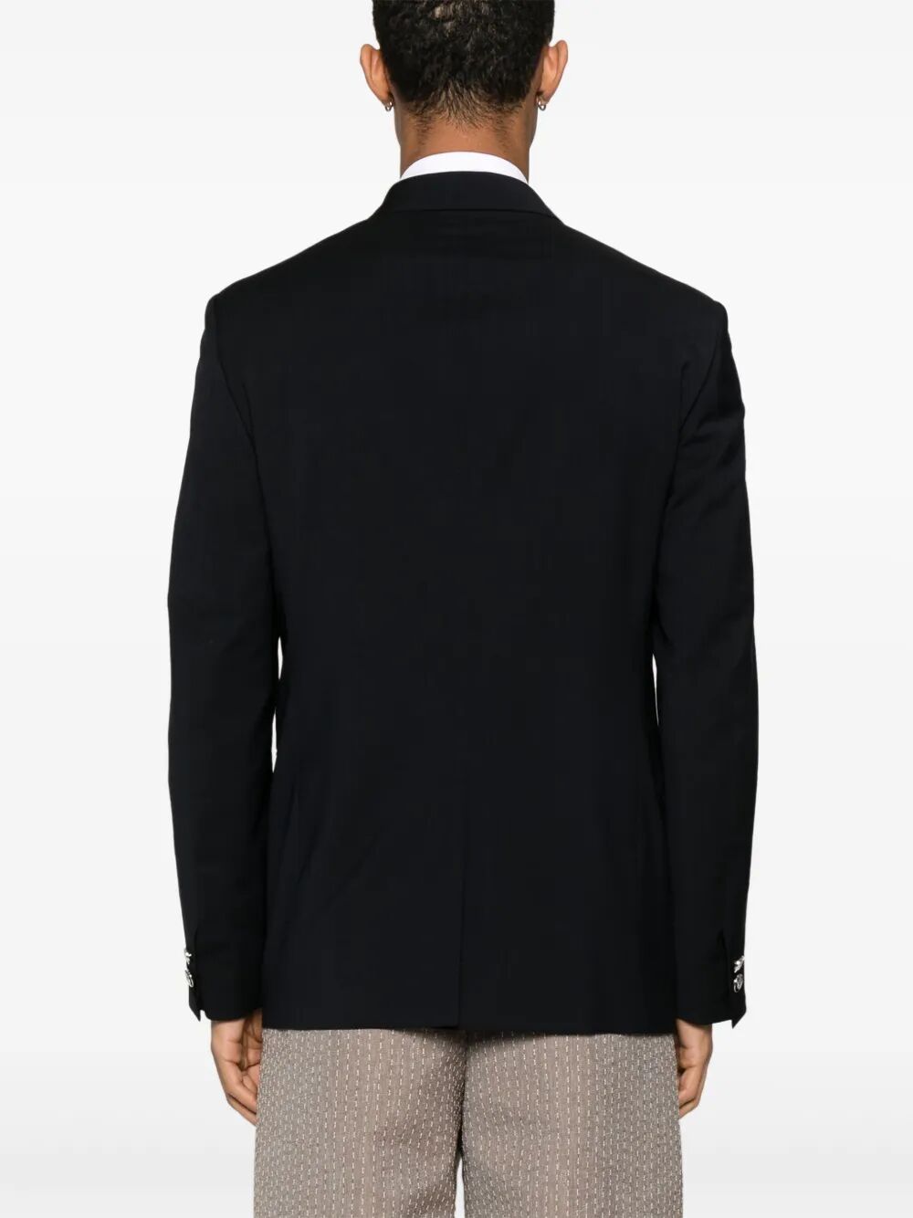 STRAIGHT-CUT DOUBLE BREASTED WOOL JACKET FJ0709AU6GF0CRH (FENDI / スーツ・ジャケット ) | FENDI (フェンディ)(4)