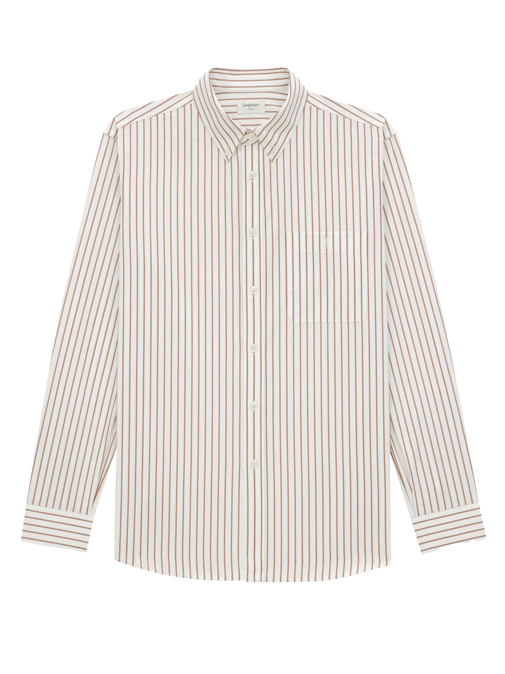 CASSANDRE SHIRT IN STRIPED COTTON POPLIN 823194Y6E779260 (Saint Laurent / シャツ・ブラウス ) | Saint Laurent (サンローラン)