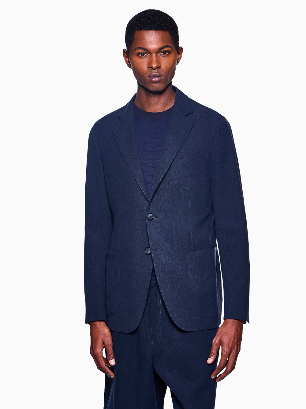 UPTON LINE SINGLE BREASTED LINEN JACKET GM000140TE10954UB115 (GIORGIO ARMANI / ブレザー・ジャケット ) | GIORGIO ARMANI (ジョルジオ アルマーニ)(1)