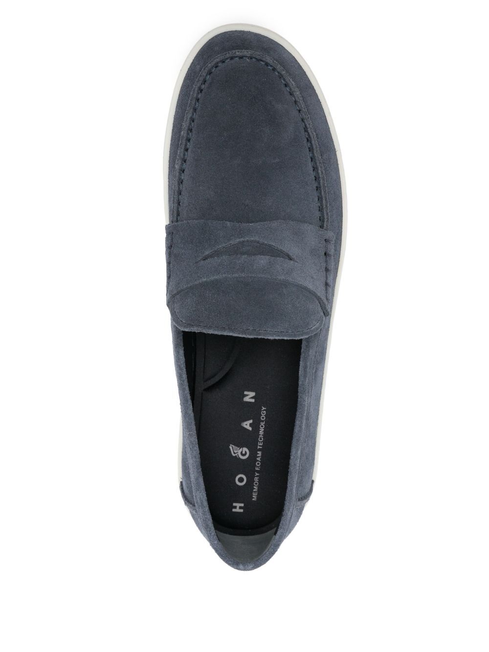 RUBBER SOLE SUEDE LOAFERS HXM6470FS00BTMU828 (HOGAN / ローファー ) | HOGAN (ホーガン)(3)