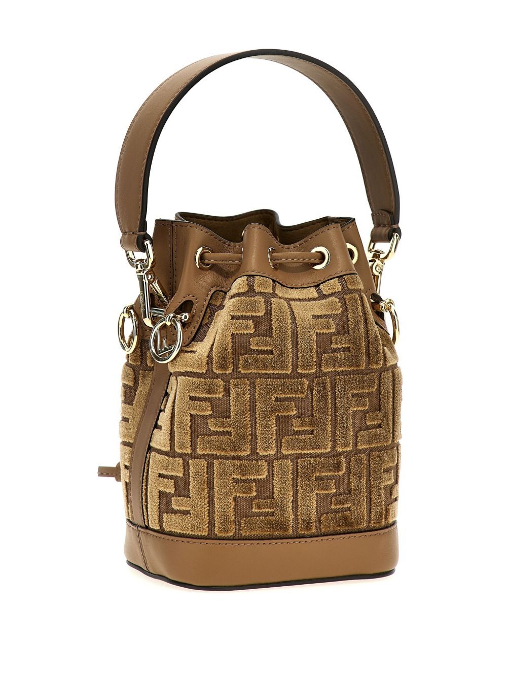 MON TRESOR JACQUARD FF VELVET MINI BAG 8BS093AT14F19P8 (FENDI / ハンドバッグ・ショルダーバッグ ) | FENDI (フェンディ)(2)