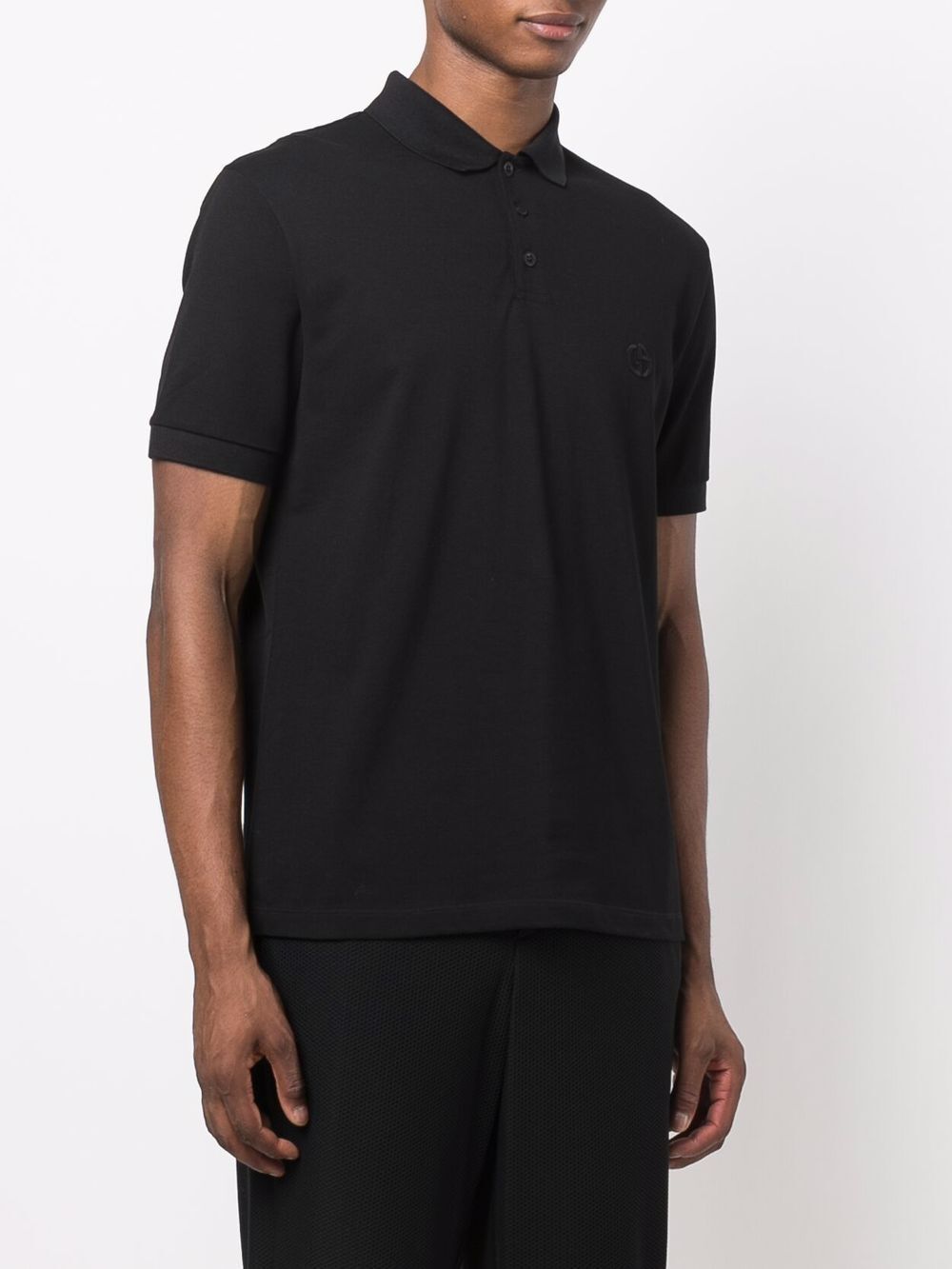 STRETCH COTTON PIQUÉ POLO SHIRT 8NSF70SJCNZUC99 (GIORGIO ARMANI / ポロシャツ ) | GIORGIO ARMANI (ジョルジオ アルマーニ)(1)