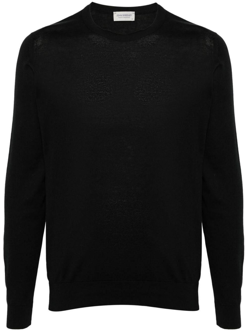 ROWLAND COTTON JUMPER ROWLANDPULLOVERBLACK (JOHN SMEDLEY / ニット・セーター・カーディガン ) | JOHN SMEDLEY (ジョンスメドレー)