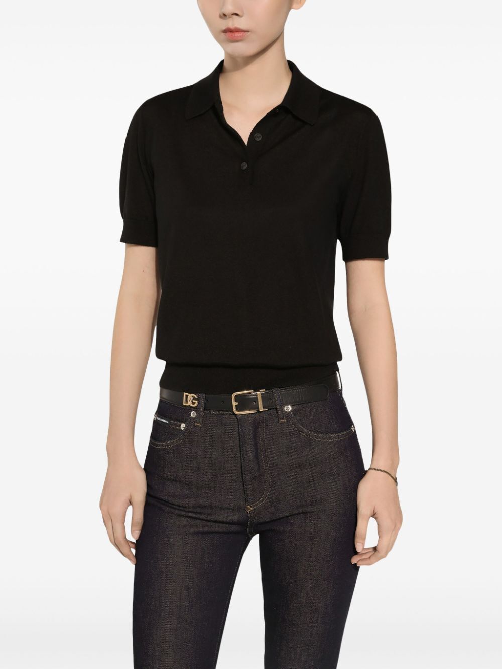 LOGO-PLAQUE BELT BE1351AQ42080999 (Dolce & Gabbana / ベルト・サスペンダー ) | Dolce & Gabbana (ドルチェガッバーナ)(1)