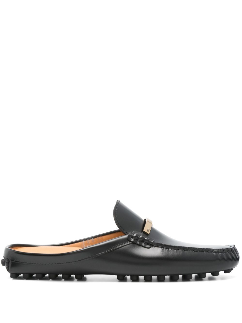 BRANDED METAL BAR LEATHER GOMMINO MULES XXW22L0IY70U18B999 (Tod's / サンダル ) | Tod's (トッズ)