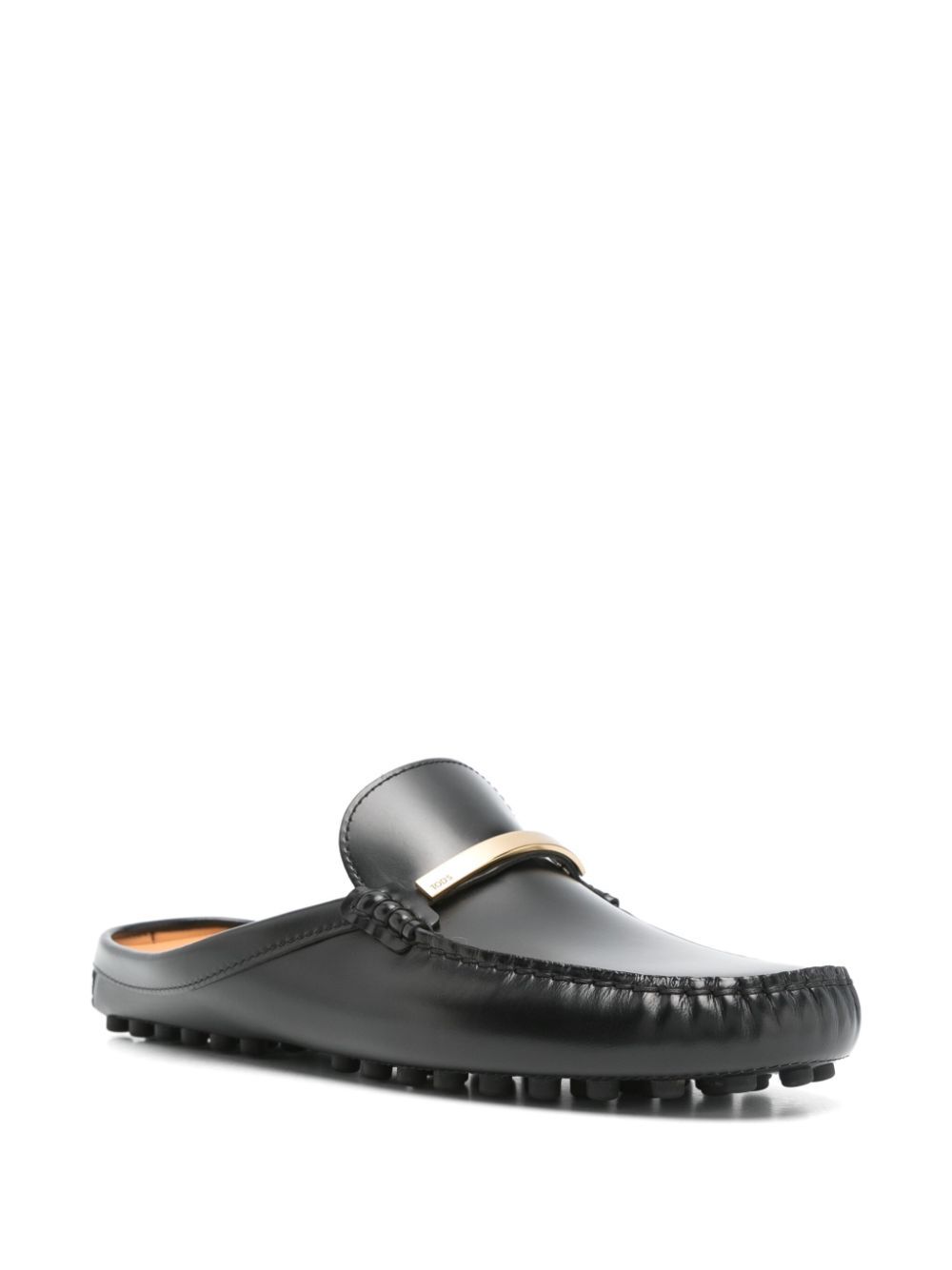 BRANDED METAL BAR LEATHER GOMMINO MULES XXW22L0IY70U18B999 (Tod's / サンダル ) | Tod's (トッズ)(1)