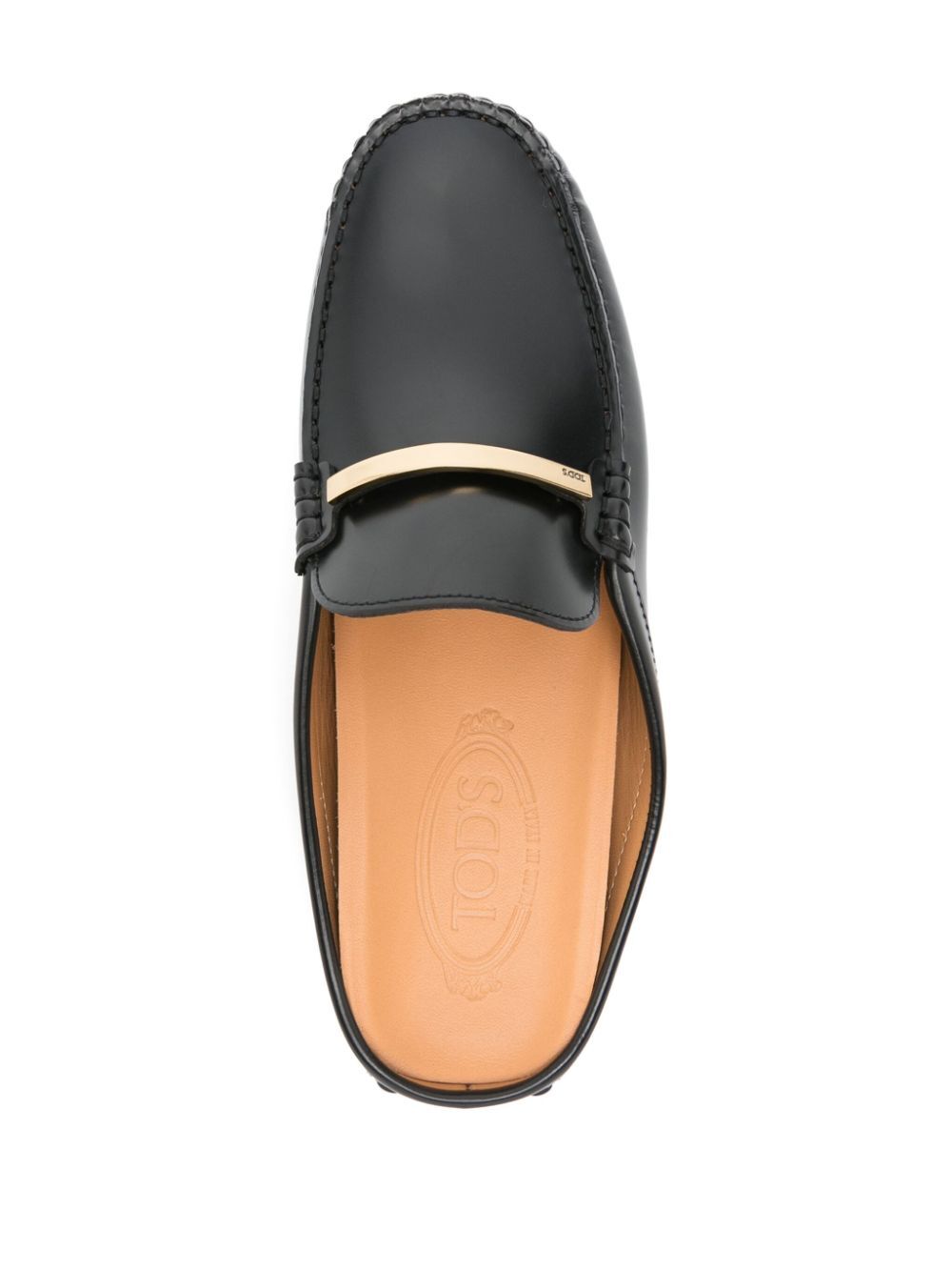 BRANDED METAL BAR LEATHER GOMMINO MULES XXW22L0IY70U18B999 (Tod's / サンダル ) | Tod's (トッズ)(3)