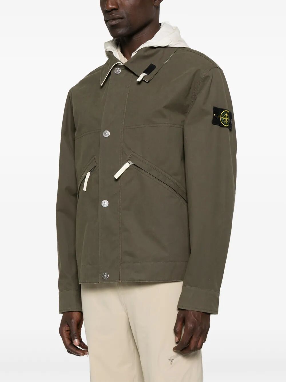 HOODED COTTON JACKET K1S154100080S0110V0054 (STONE ISLAND / カジュアルジャケット ) | STONE ISLAND (ストーンアイランド)(1)