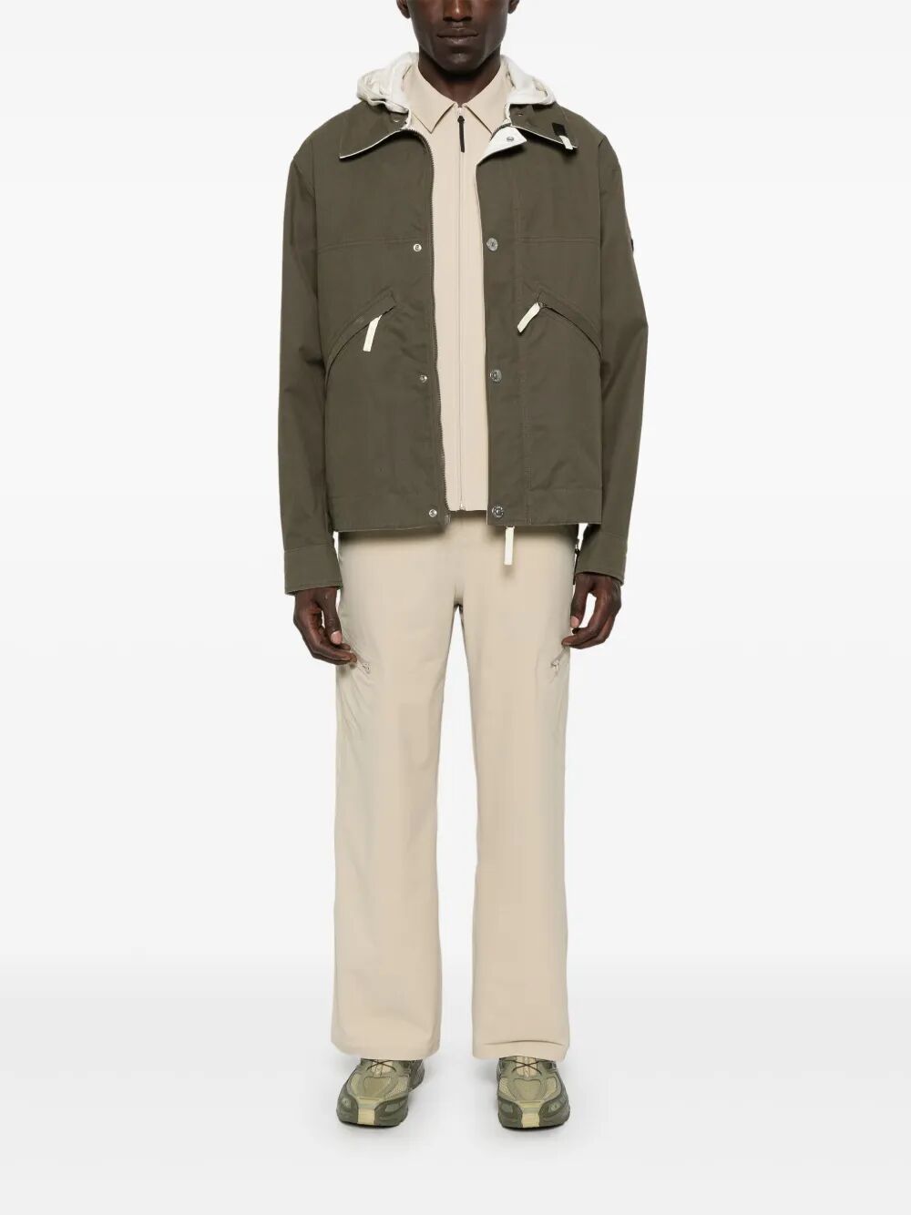 HOODED COTTON JACKET K1S154100080S0110V0054 (STONE ISLAND / カジュアルジャケット ) | STONE ISLAND (ストーンアイランド)(4)