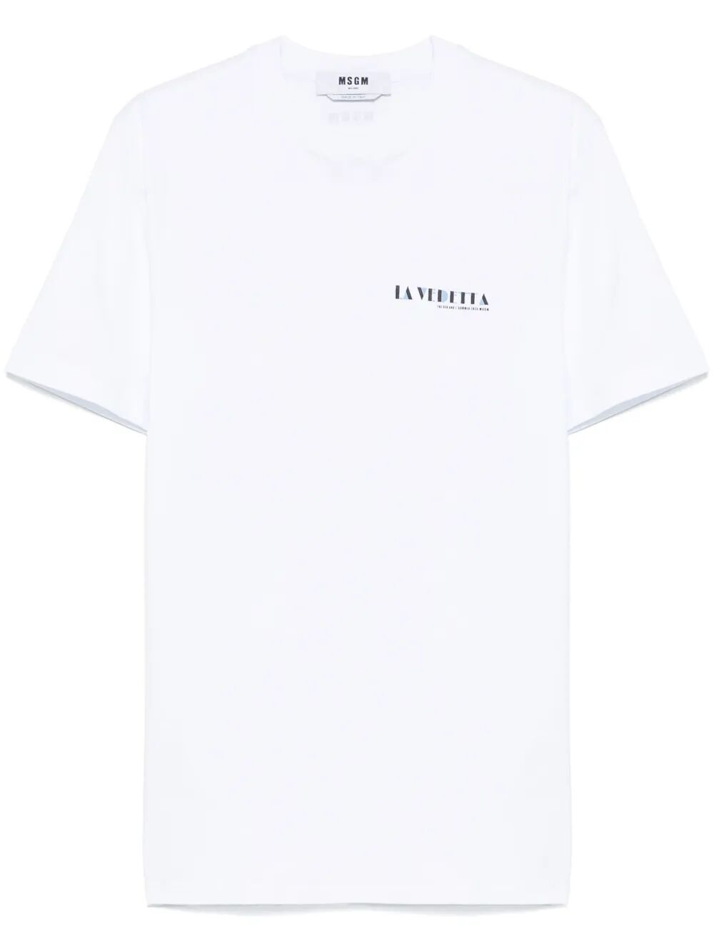 LA VEDETTA COTTON T-SHIRT 3840MM12225700201 (MSGM / Tシャツ・カットソー ) | MSGM (エムエスジーエム)