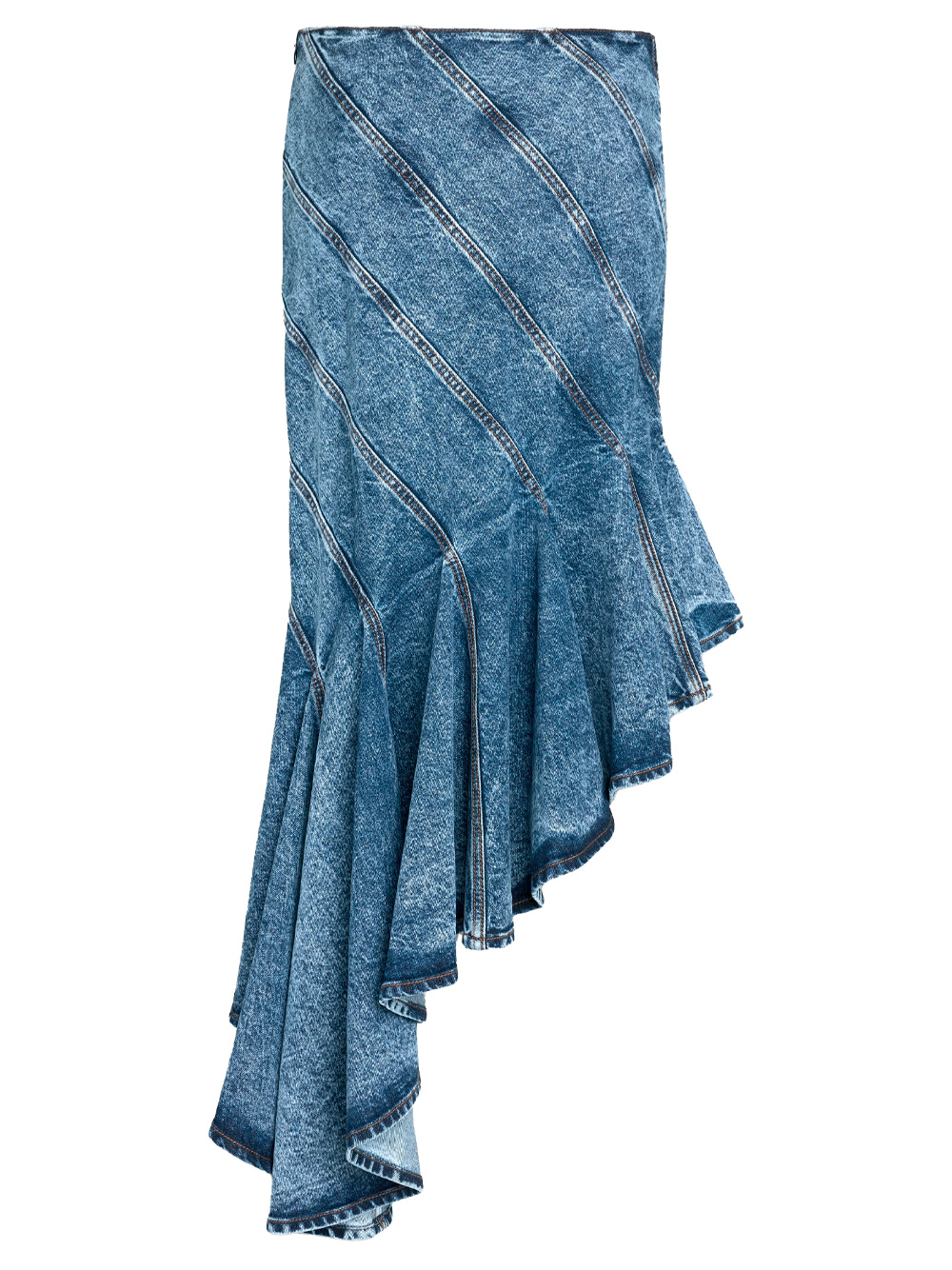 DENIM SPIRAL SKIRT AA9J2283T535A524 (ALAIA / スカート ) | ALAIA (アライア)(4)