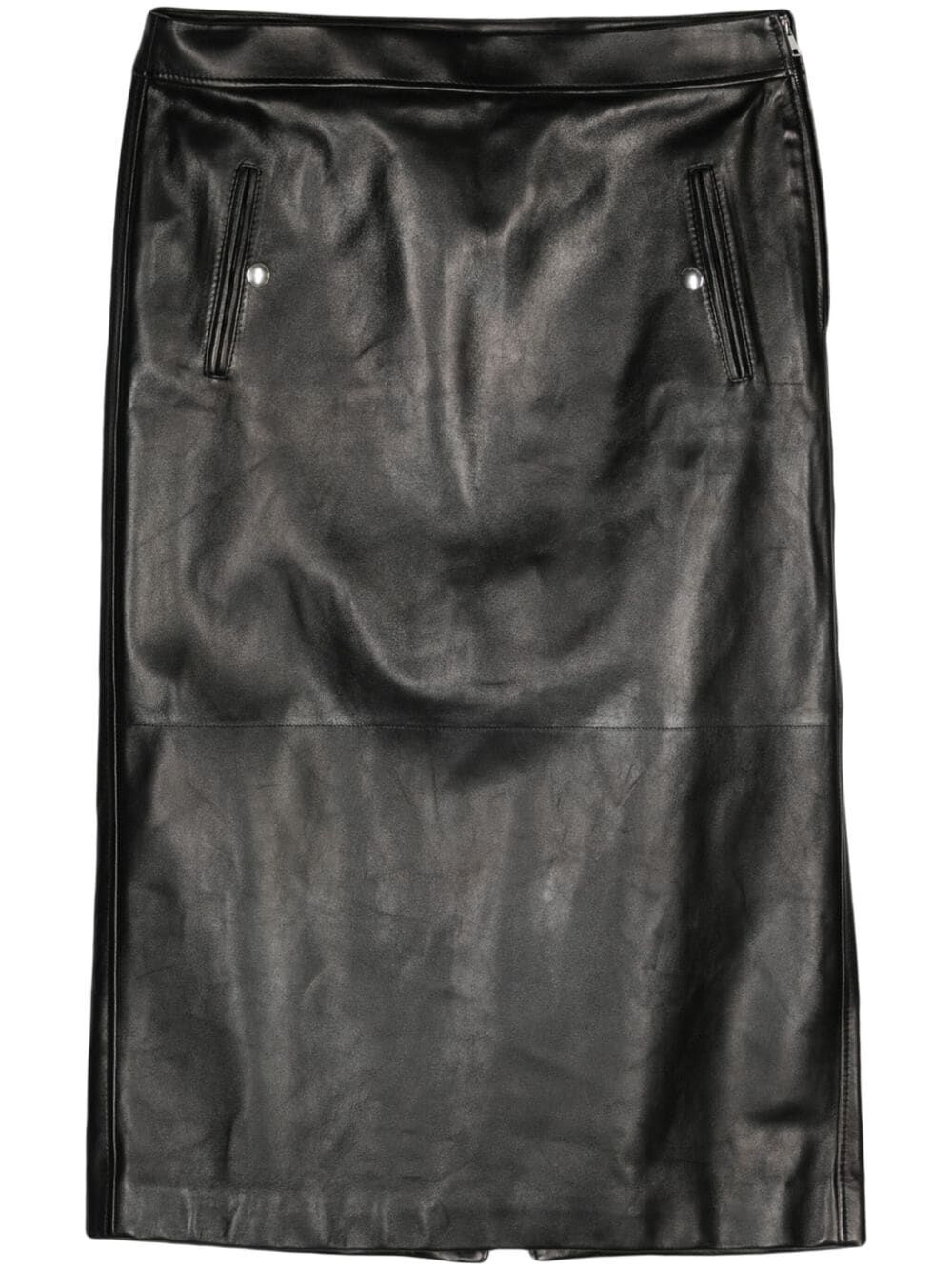 LOW WAIST LEATHER SKIRT 799509Q5ALW1000 (Alexander McQUEEN / スカート ) | Alexander McQUEEN (アレキサンダー・マックイーン)