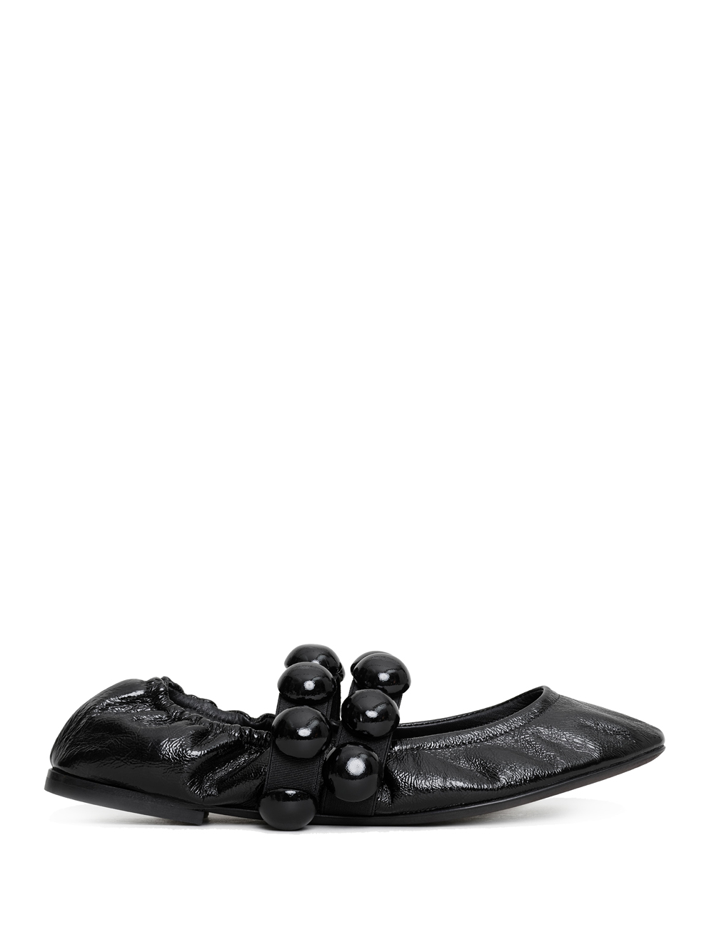 PATENT LEATHER SPHERE BALLET FLATS AA3A038CK273999 (ALAIA / フラットシューズ ) | ALAIA (アライア)