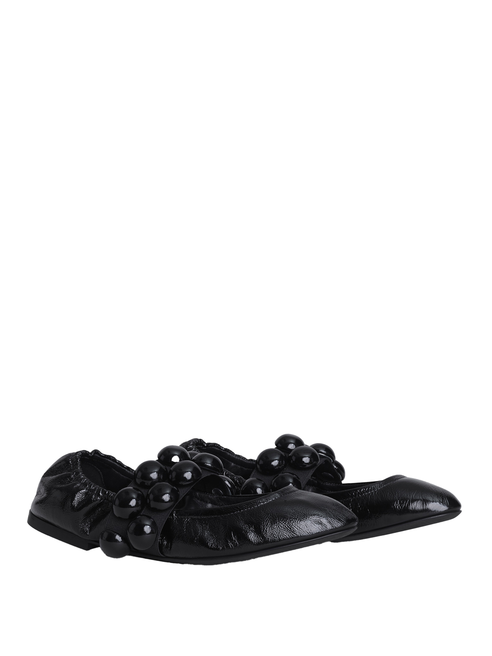 PATENT LEATHER SPHERE BALLET FLATS AA3A038CK273999 (ALAIA / フラットシューズ ) | ALAIA (アライア)(1)