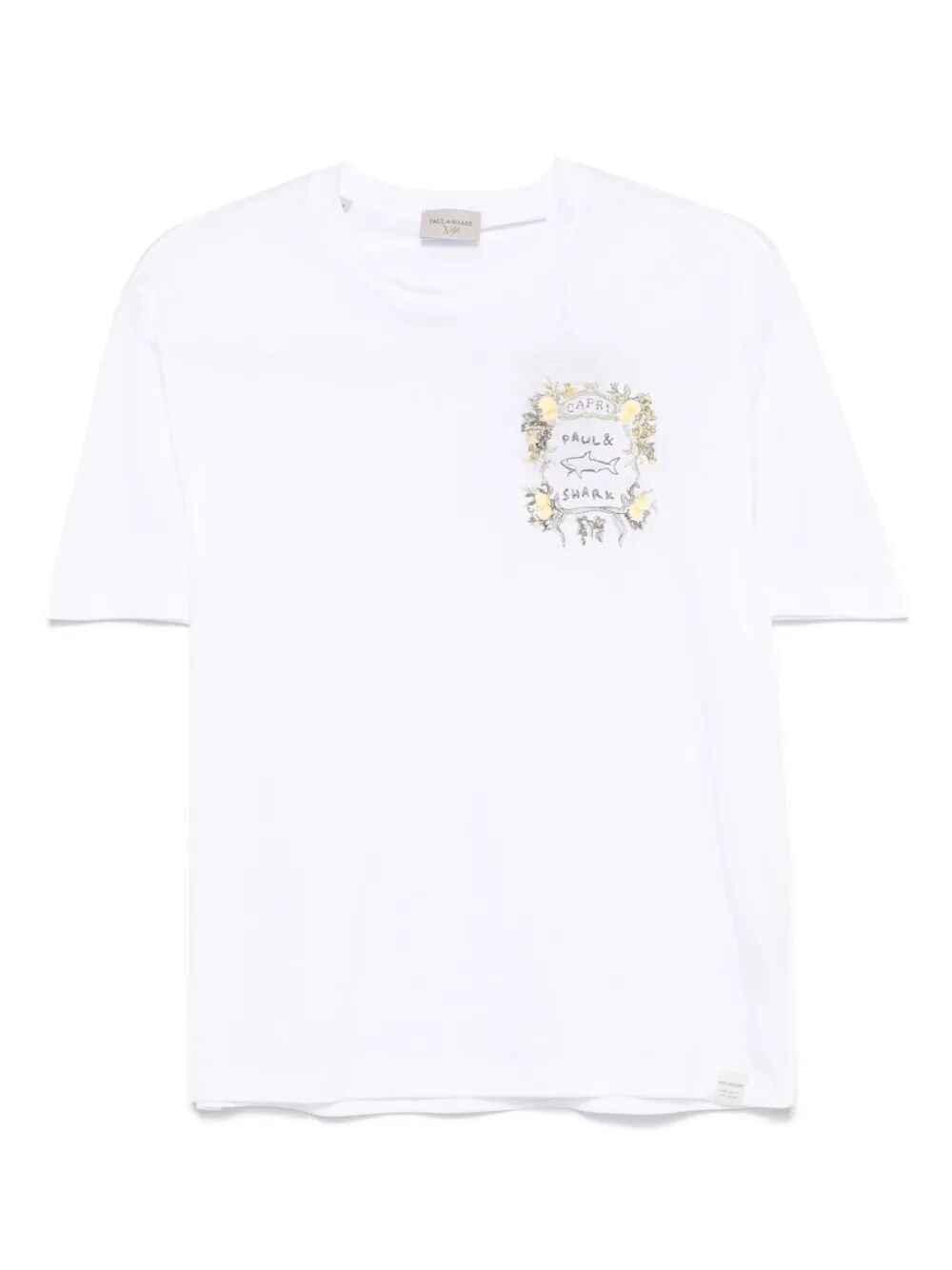CAPRI EMBROIDERY X-SOFT JERSEY T-SHIRT 25411075010 (PAUL & SHARK / Tシャツ・カットソー ) | PAUL & SHARK (ポールアンドシャーク)