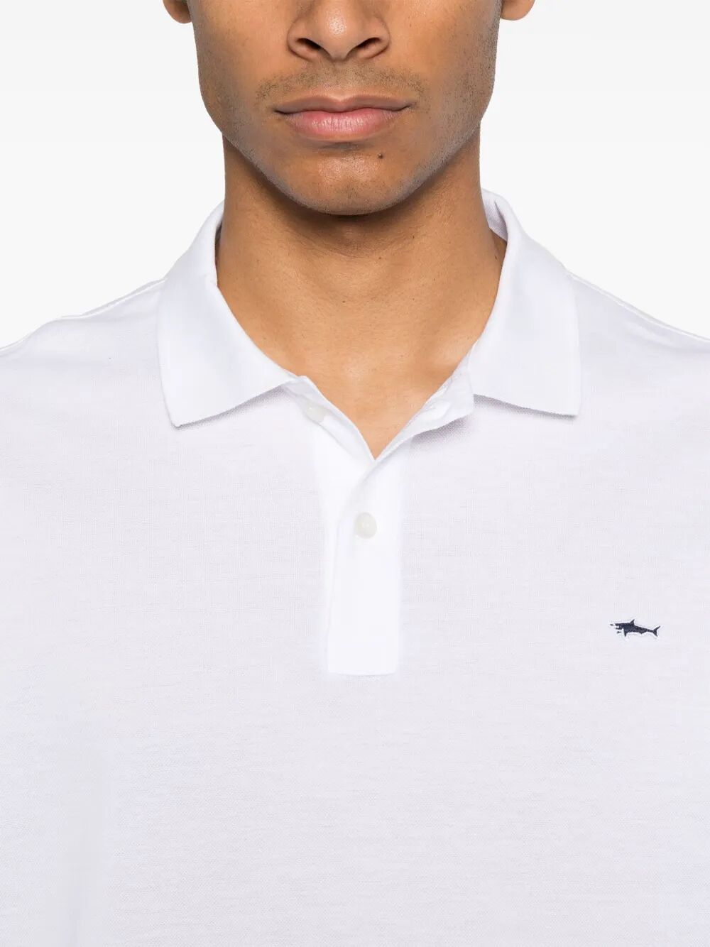 LOGO-EMBROIDERED POLO SHIRT C0P1238010 (PAUL & SHARK / ポロシャツ ) | PAUL & SHARK (ポールアンドシャーク)(1)