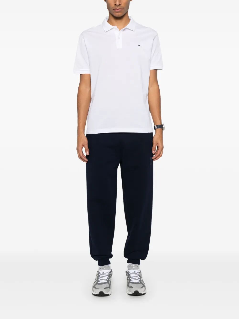 LOGO-EMBROIDERED POLO SHIRT C0P1238010 (PAUL & SHARK / ポロシャツ ) | PAUL & SHARK (ポールアンドシャーク)(3)