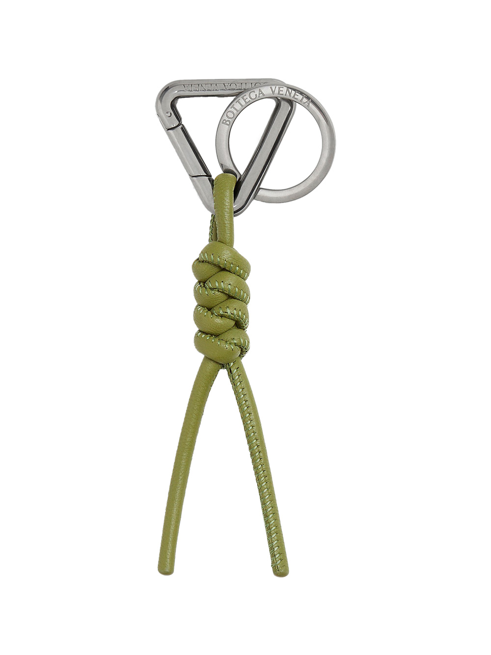 TRIANGLE KEY RING WITH HOOK 651052VAKO02485 (Bottega Veneta / キーリング・キーケース ) | Bottega Veneta (ボッテガ・ヴェネタ)