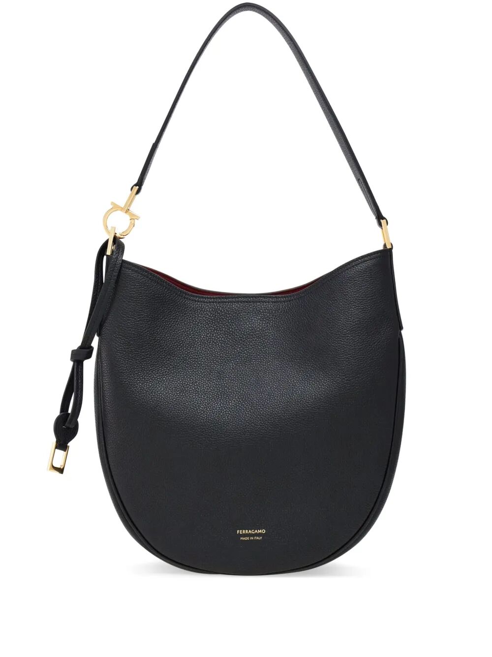 NORTH-SOUTH MEDIUM HOBO BAG 21A1700785028NEROBORGONA (FERRAGAMO / ハンドバッグ・ショルダーバッグ ) | FERRAGAMO (フェラガモ)