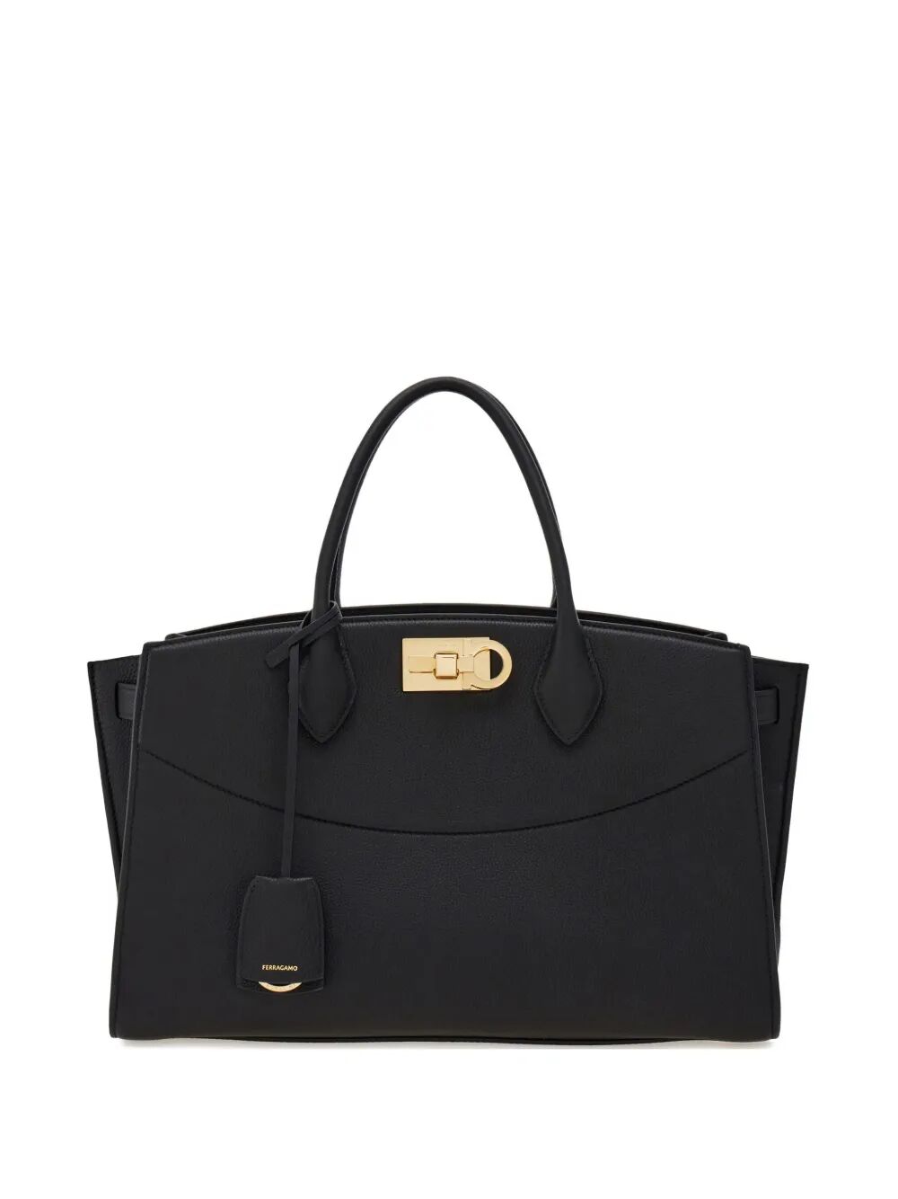 NEW STUDIO SOFT LARGE BAG 21A1100785995NERO (FERRAGAMO / トートバッグ ) | FERRAGAMO (フェラガモ)
