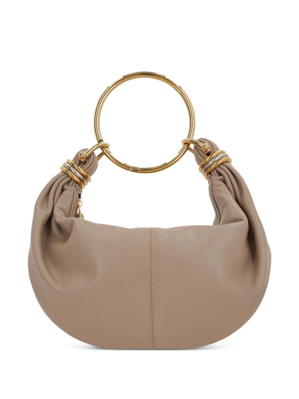 SMALL BRACELET HOBO BAG IN GRAINED LEATHER CHC24AS611N7220E (Chloé / ハンドバッグ・ショルダーバッグ ) | Chloé (クロエ)