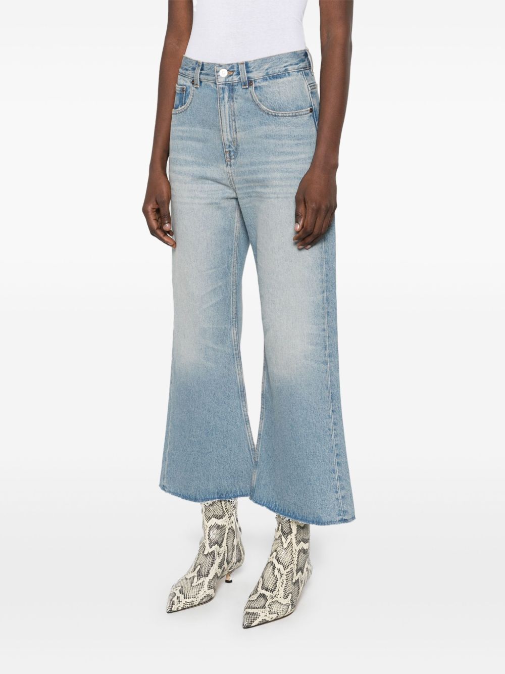 WIDE LEG CROPPED JEANS 1125DJE006139B9204 (VICTORIA BECKHAM / ジーンズ ) | VICTORIA BECKHAM (ヴィクトリア ベッカム)(3)