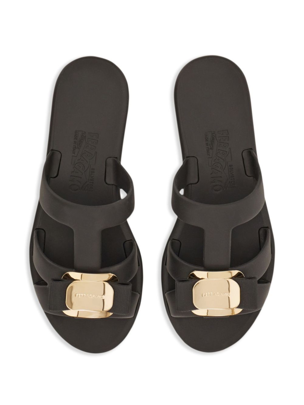 NEW VARA RUBBER SLIDES 01J3250779972NERO (FERRAGAMO / サンダル ) | FERRAGAMO (フェラガモ)(3)
