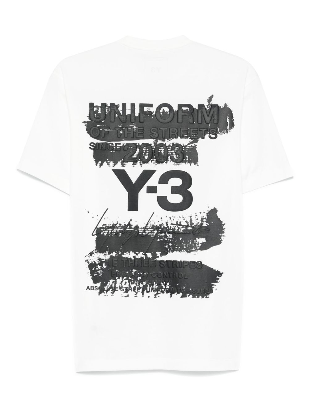 BACK GRAPHIC-PRINT T-SHIRT JM7815WHITE (Y-3 / Tシャツ・カットソー ) | Y-3 (ワイスリー)(1)