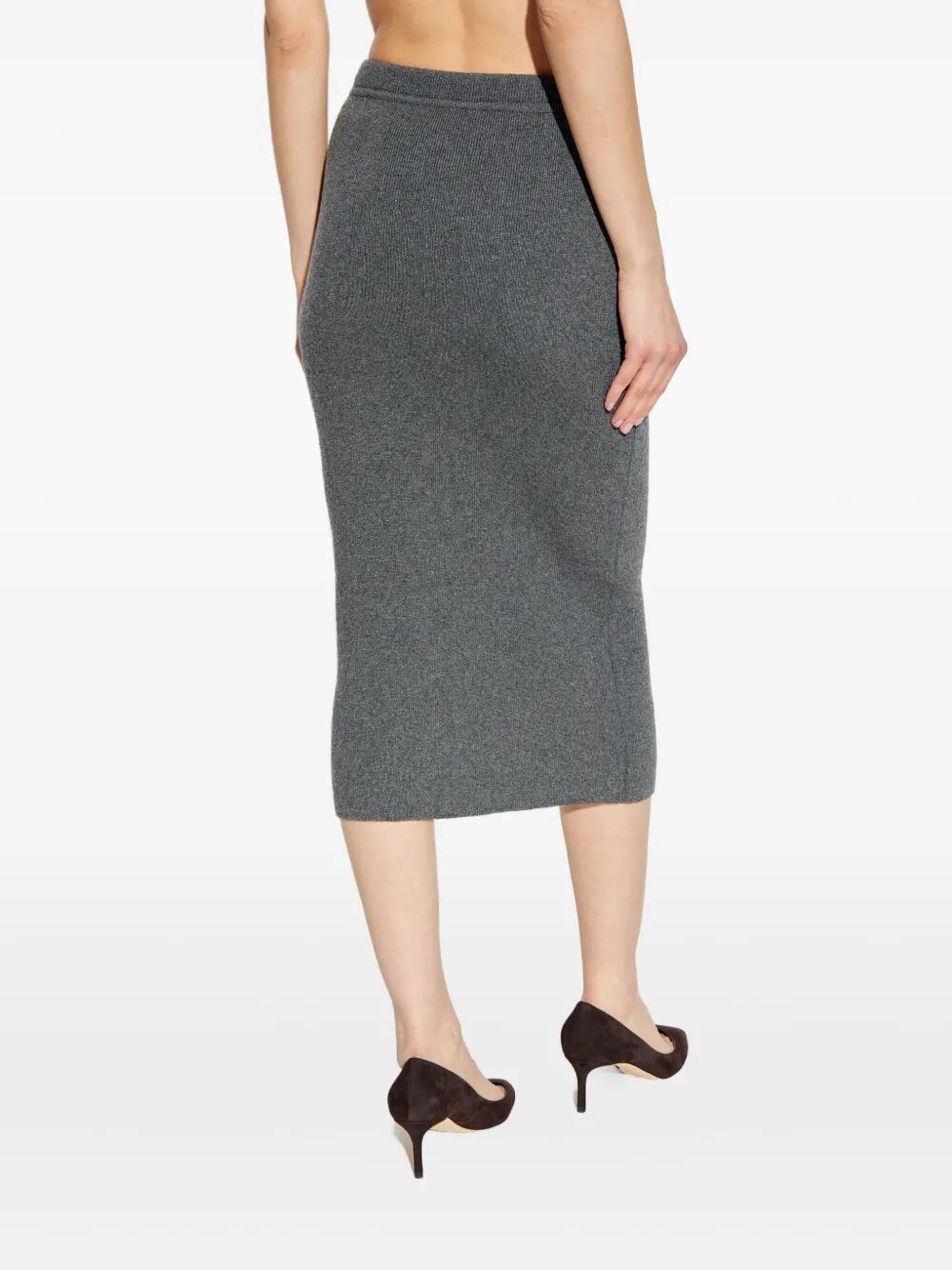 RIBBED CASHMERE MIDI PENCIL SKIRT GCK247YAX930IG712 (TOM FORD / スカート ) | TOM FORD (トムフォード)(3)