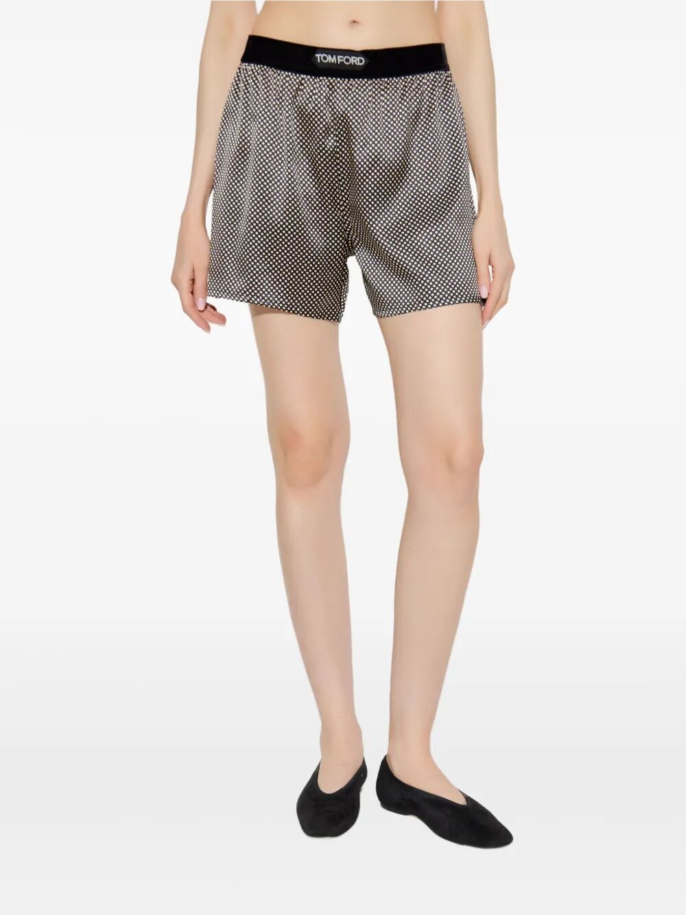 POLKA DOT SILK PJ SHORTS SH0021FAP236ZBLAW (TOM FORD / ショートパンツ ) | TOM FORD (トムフォード)(3)