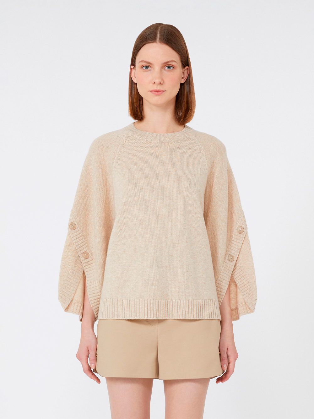 CROSSOVER DETAIL OVERSIZED WOOL AND CASHMERE SWEATER AMPEX004 (Max Mara / ニット・セーター・カーディガン ) | Max Mara (マックスマーラ)(2)
