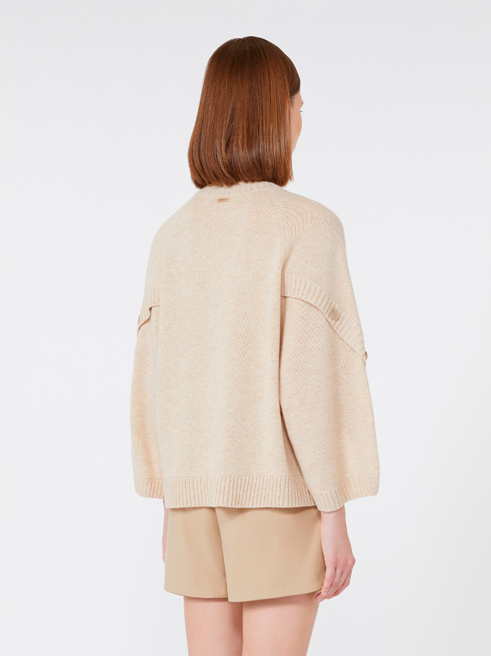 CROSSOVER DETAIL OVERSIZED WOOL AND CASHMERE SWEATER AMPEX004 (Max Mara / ニット・セーター・カーディガン ) | Max Mara (マックスマーラ)(3)