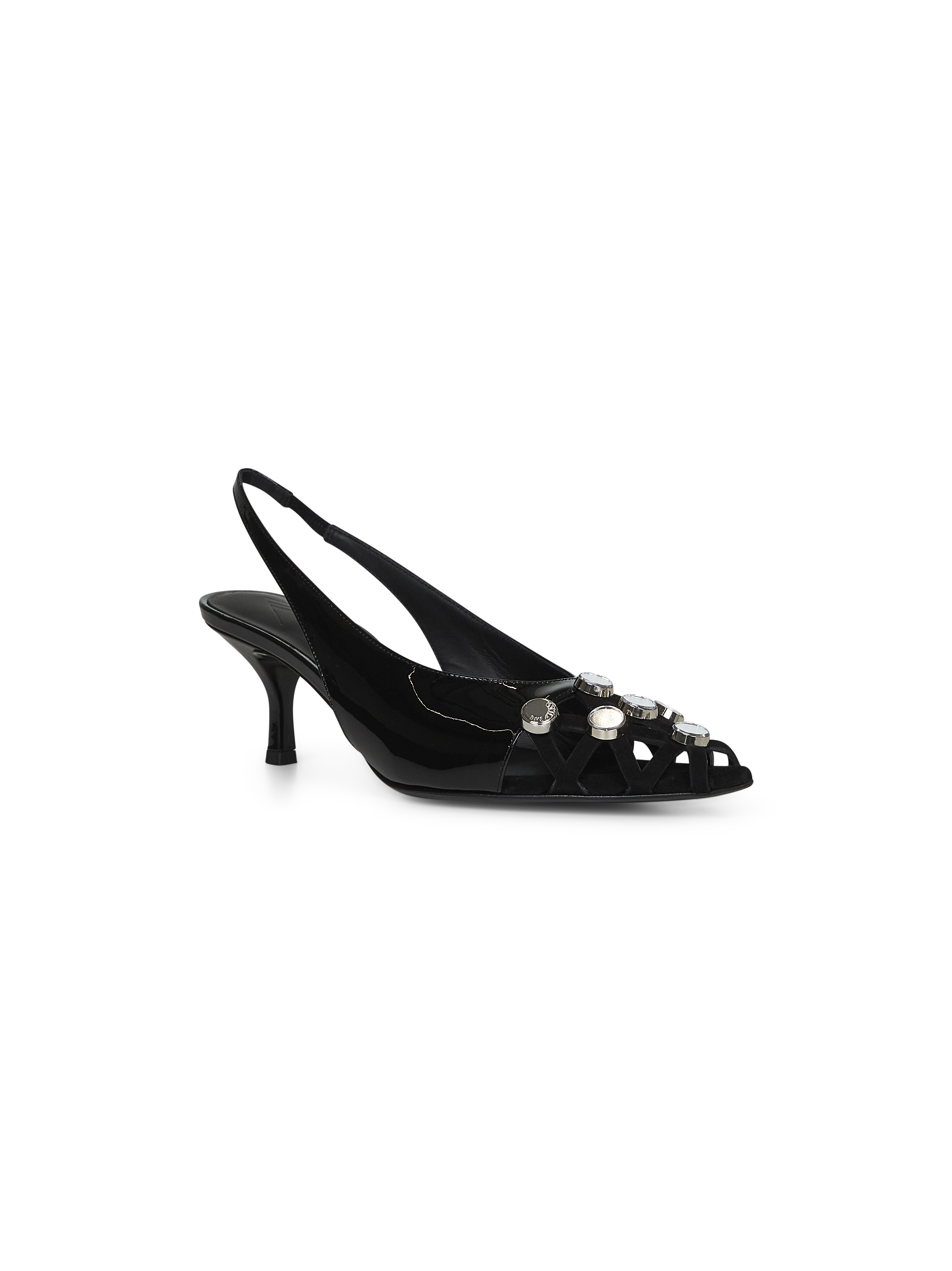 THE ATTICO 250WSH00845LBT103SA100 関税送料込 The Attico With Heel Black (THE ATTICO/パンプス・ハイヒール