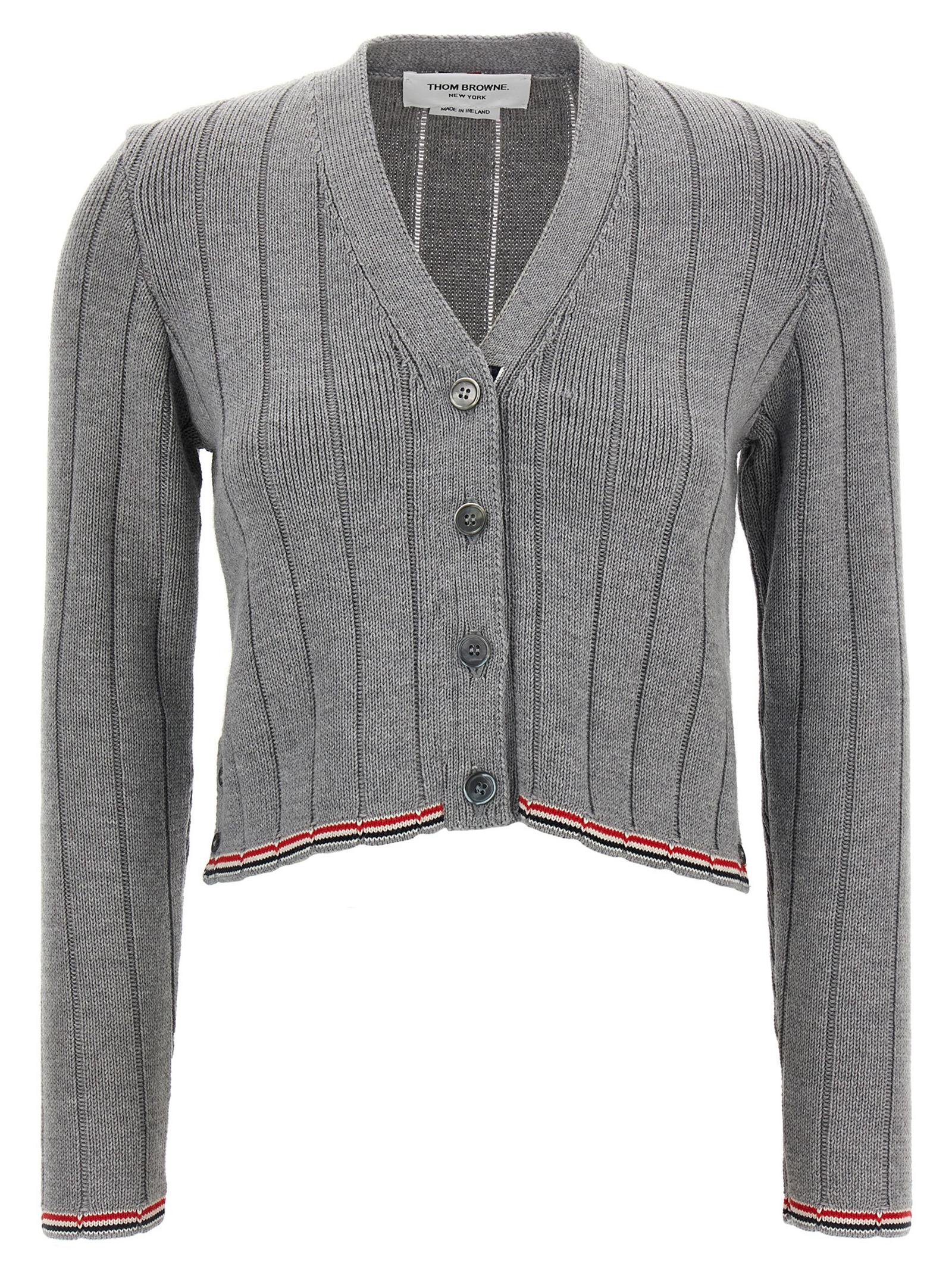 'RWB' jacquard cardigan FKC663AY1024055 (Thom Browne / ニット・セーター・カーディガン ) | Thom Browne (トム・ブラウン)