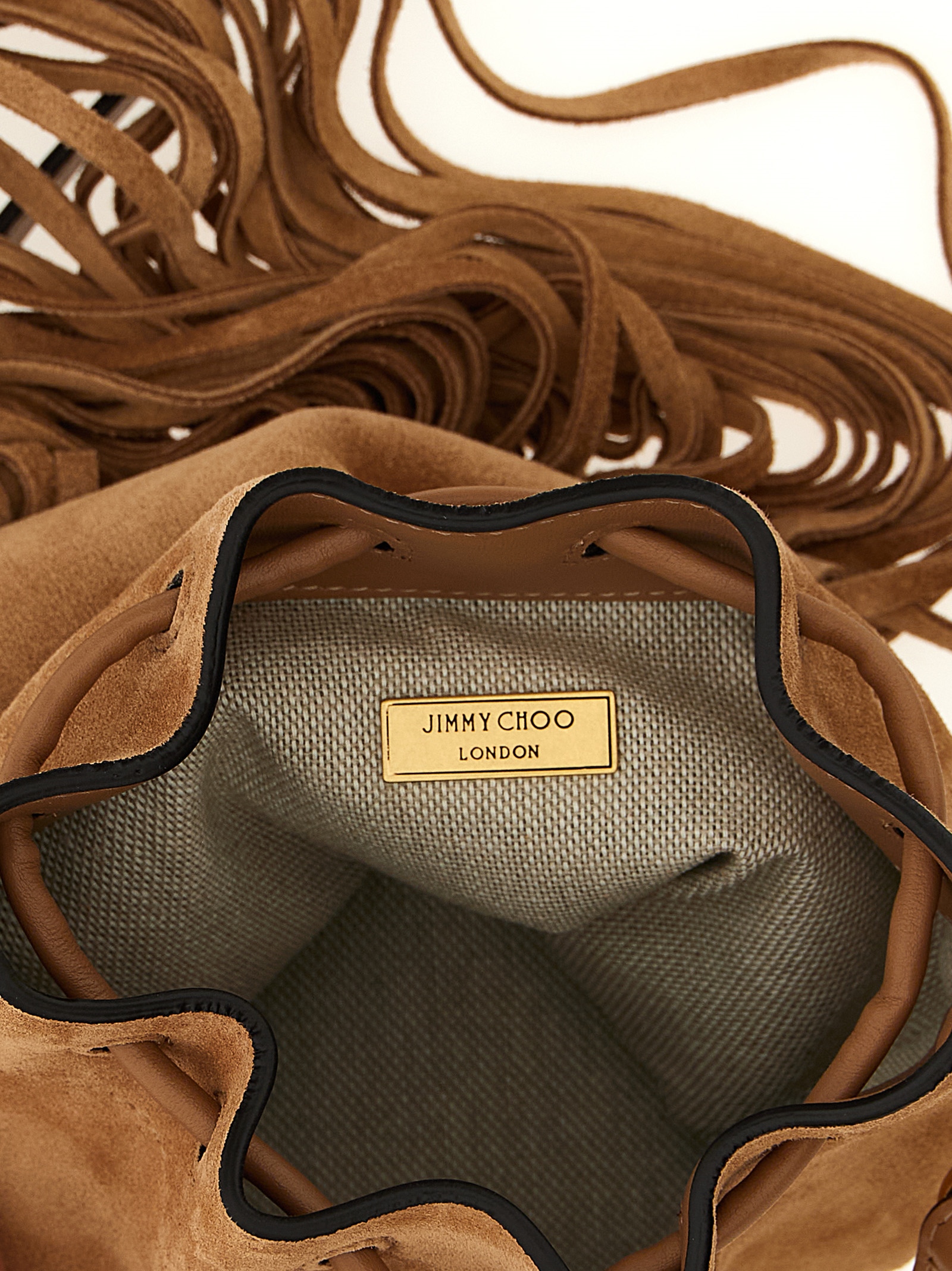 'Cinch' mini bucket bag BONBONBCKTBPUTOFFEE (JIMMY CHOO / ハンドバッグ・ショルダーバッグ ) | JIMMY CHOO (ジミー チュウ)(3)