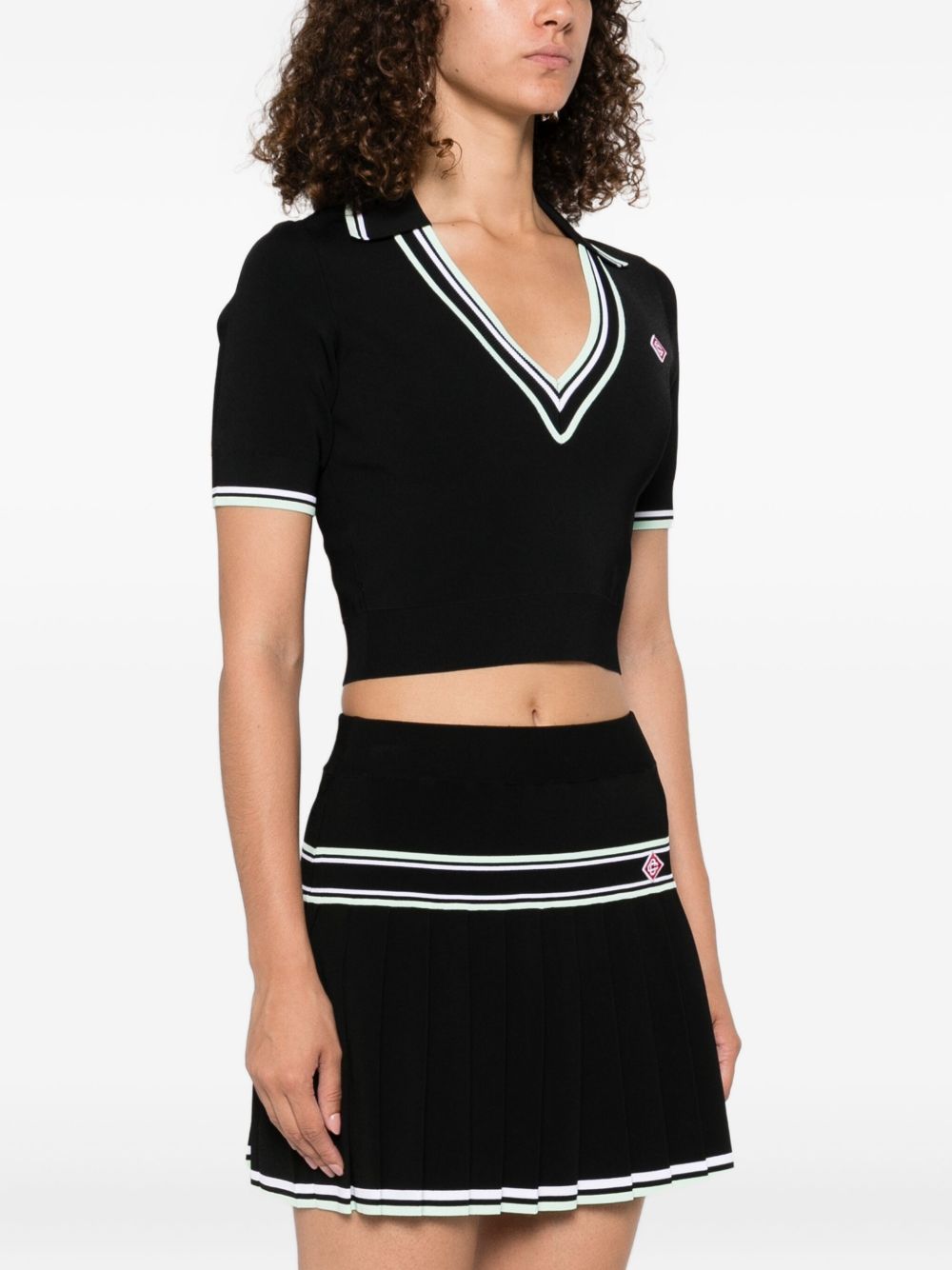 Casablanca T-shirts and Polos Black WPF25KW101801 (Casablanca / ニット・セーター・カーディガン ) | Casablanca (カサブランカ)(2)