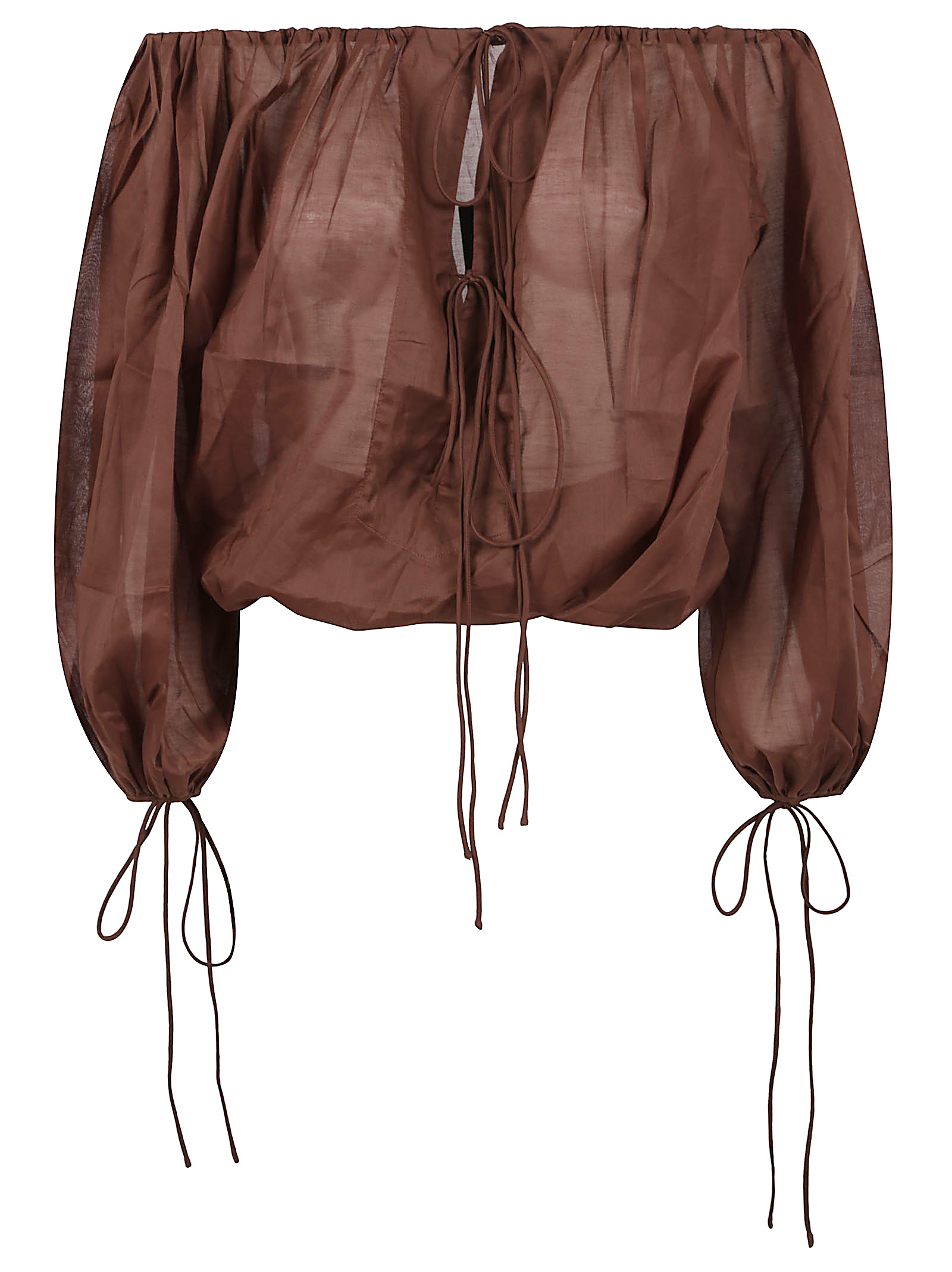 WILMA TOP TM170947ATNC108MOKA (THE ANDAMANE / シャツ・ブラウス ) | THE ANDAMANE (アンダマン)