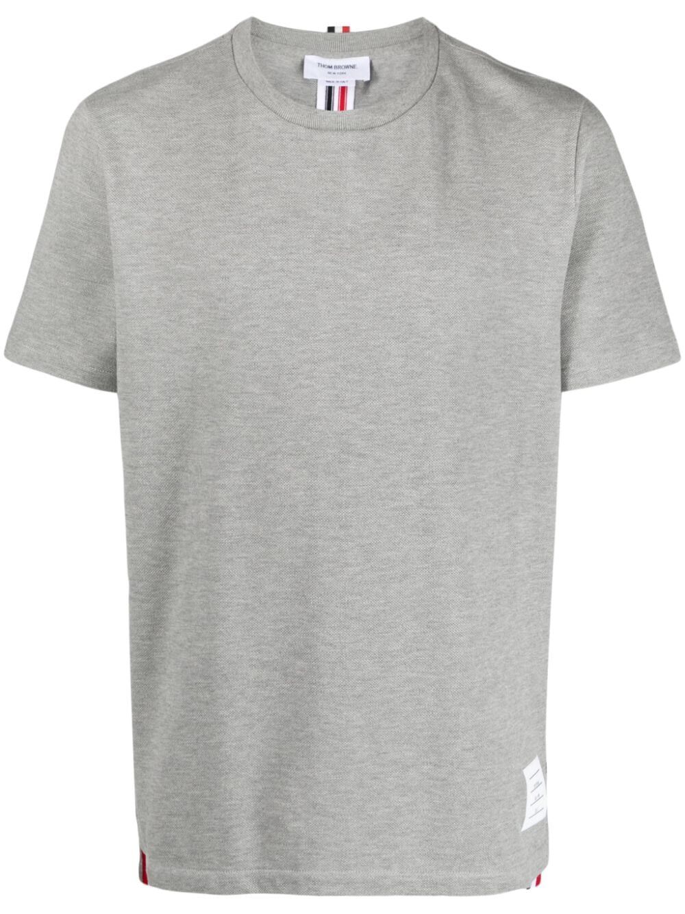 CLASSIC PIQUÉ STRIPED T-SHIRT MJS056A00050055 (Thom Browne / Tシャツ・カットソー ) | Thom Browne (トム・ブラウン)