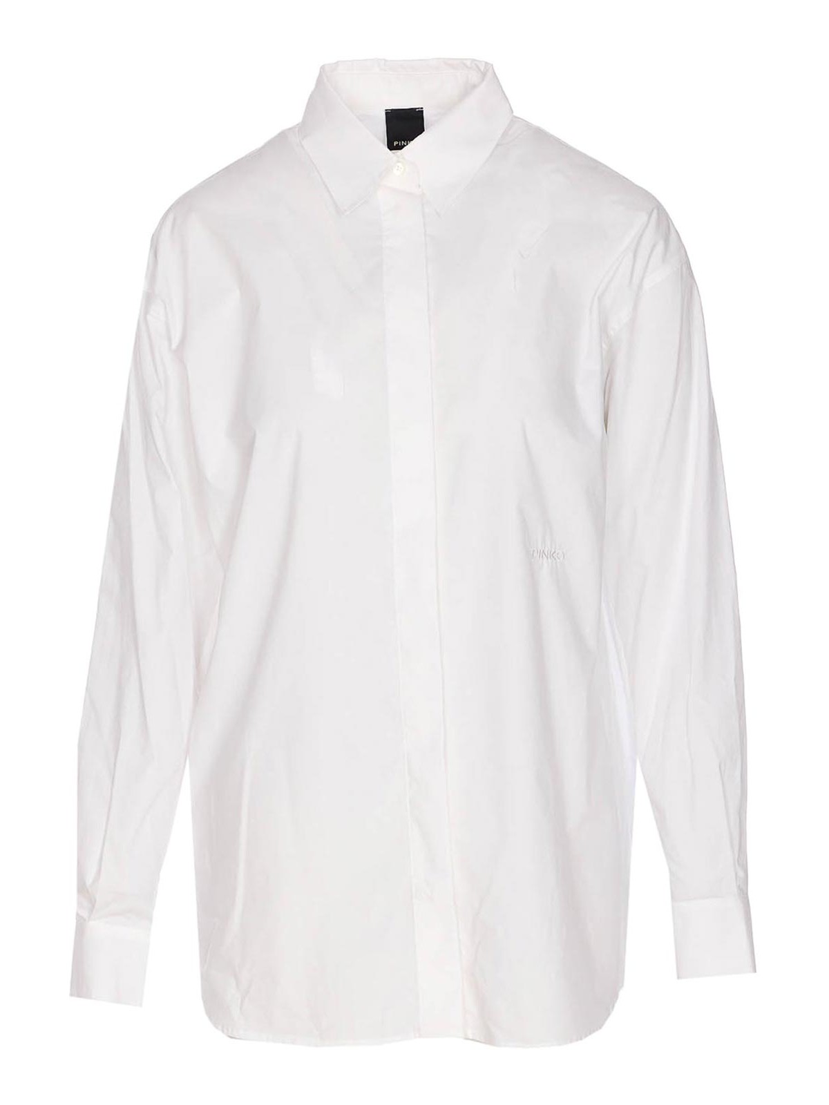 White Bridport Shirt With Buttons Closure 1024762CRZ04 (PINKO / シャツ・ブラウス ) | PINKO (ピンコ)