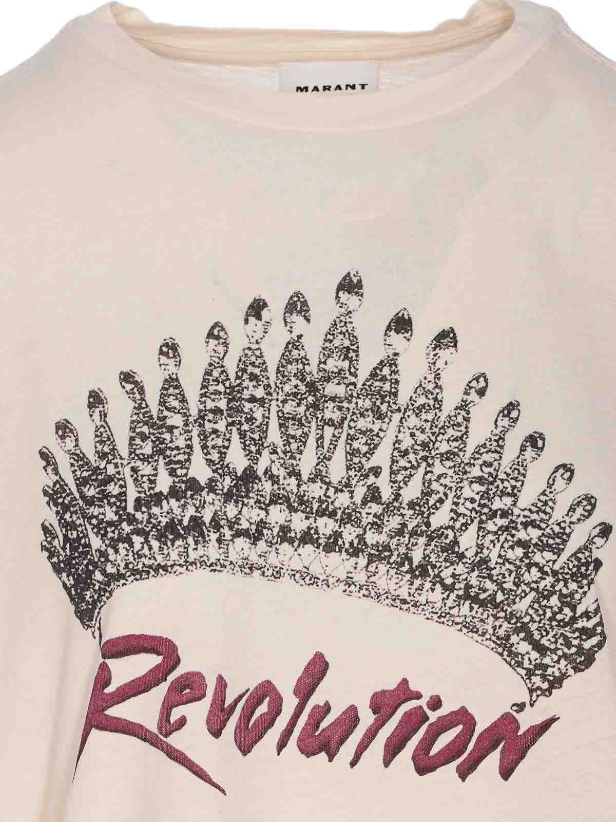 Zewel T-Shirt TS0001FAC3N05E23EC (Isabel Marant Étoile / Tシャツ・カットソー ) | Isabel Marant Étoile (イザベル マラン エトワール)(3)
