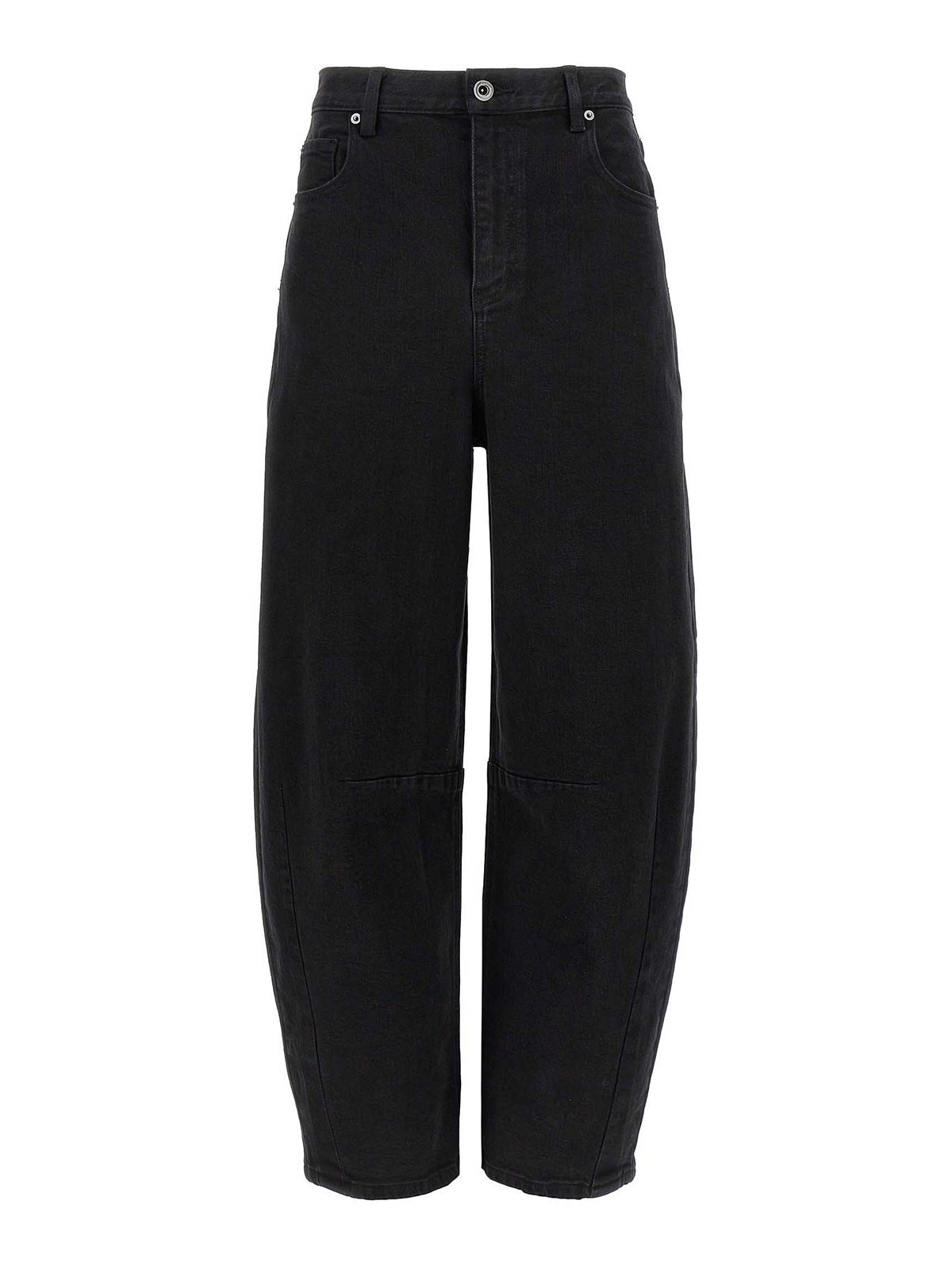 Black Barrel Leg Jeans PF25827PB (self-portrait / ジーンズ ) | self-portrait (セルフ・ポートレイト)