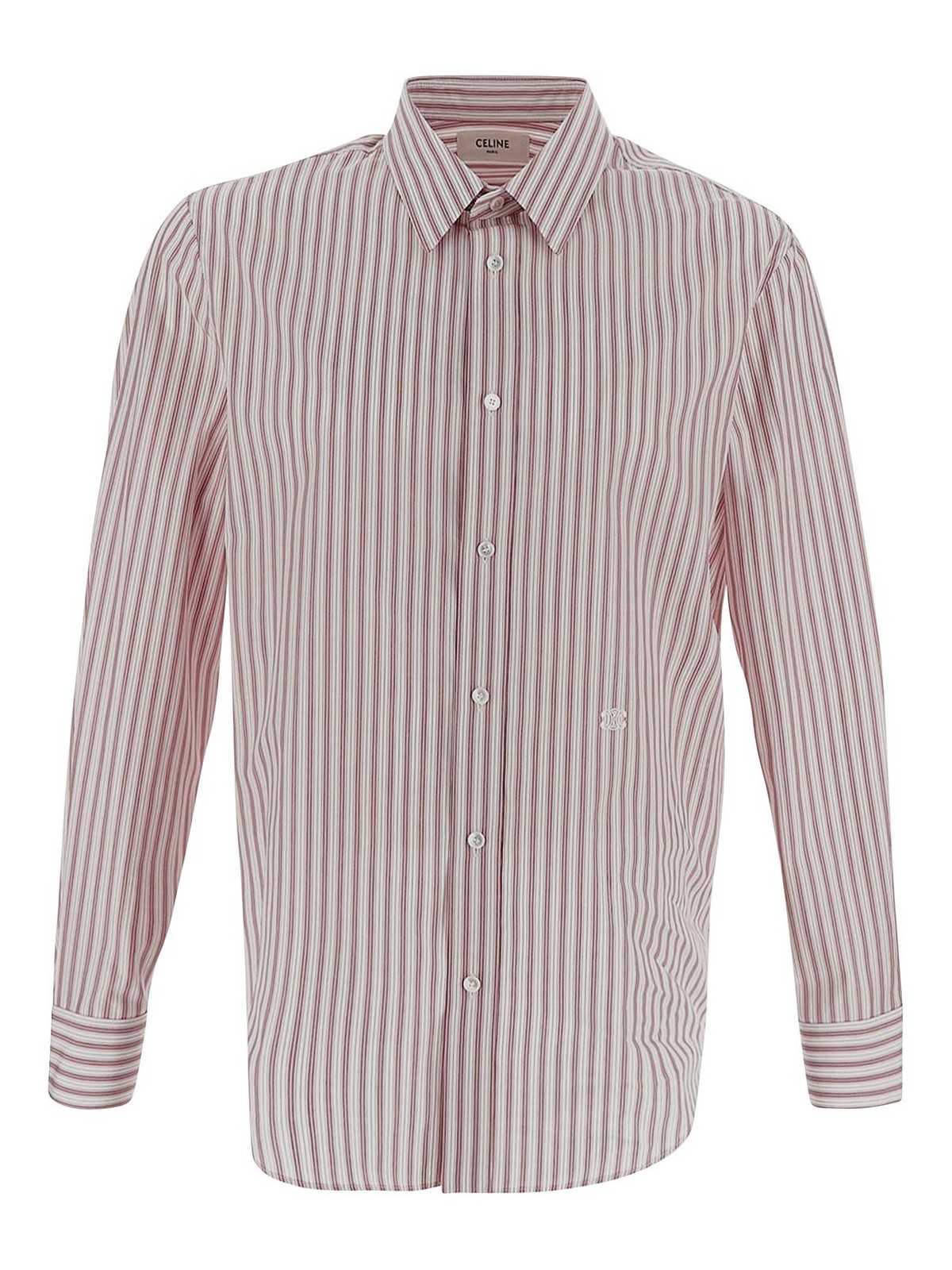 Loose shirt in striped poplin 2C9830988CBC0 (CELINE / シャツ・ブラウス ) | CELINE (セリーヌ)