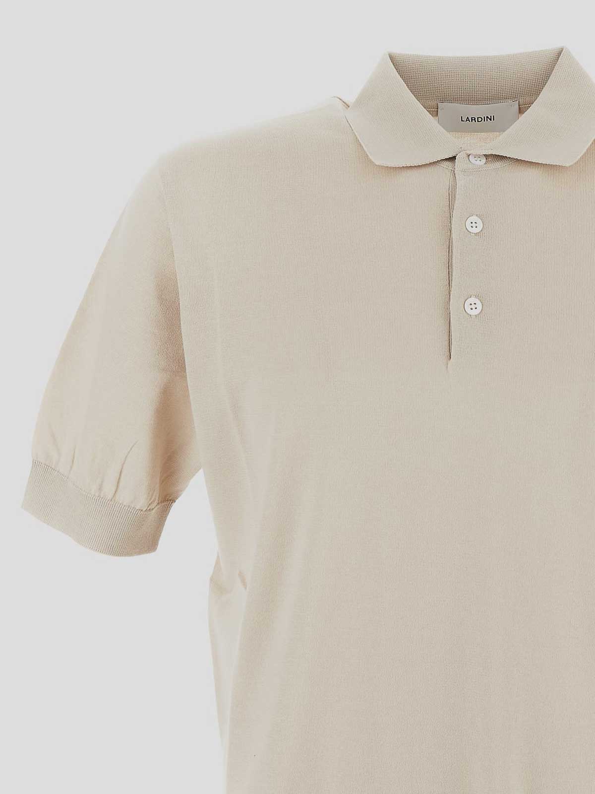 Fine-knit polo shirt ESLPMC65ES64020150 (LARDINI / Tシャツ・カットソー ) | LARDINI (ラルディーニ)(2)