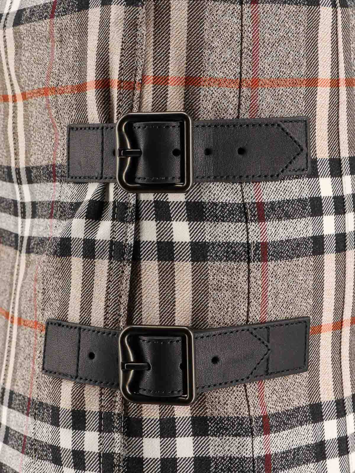 Long wool skirt with check check 8110428 (Burberry / スカート ) | Burberry (バーバリー)(2)